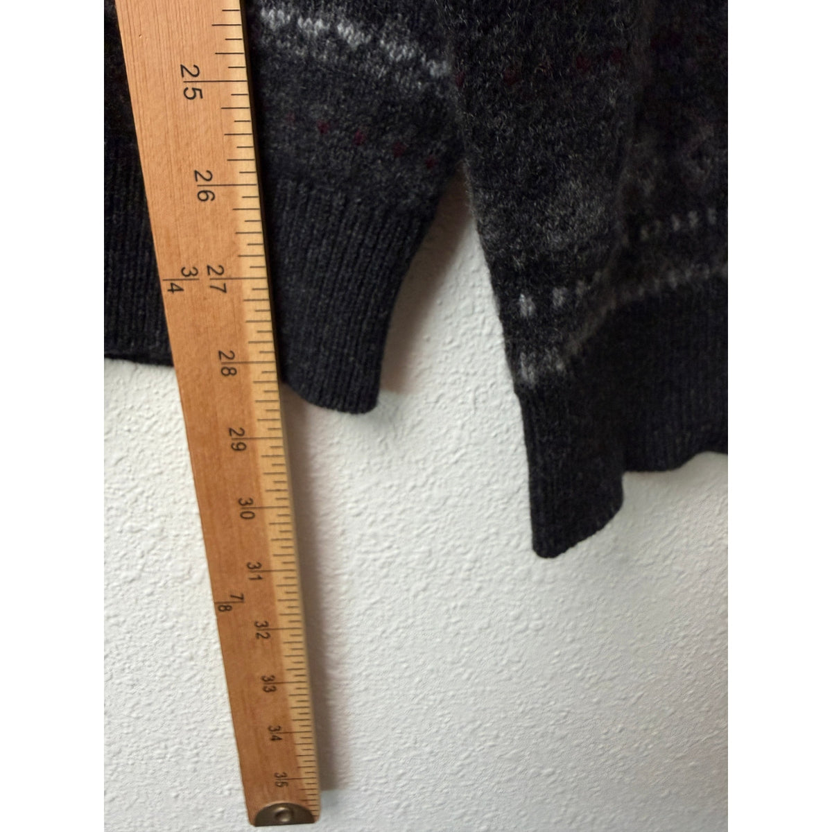 Ralph Lauren Purple Label Gray Cashmere Sweater Men XL