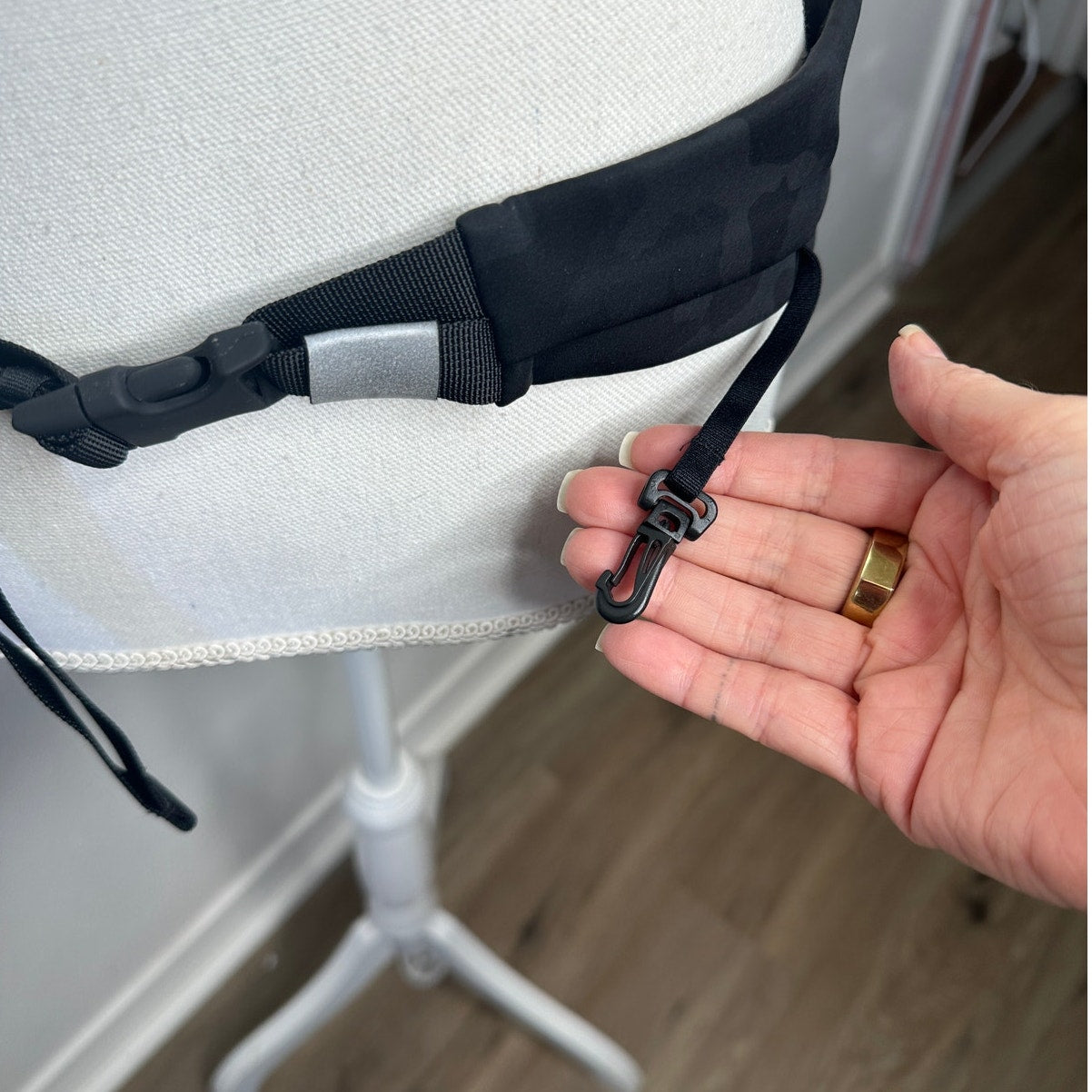 Lululemon Black Camo Jacquard Reflective Running Belt Waist Pack Fanny Pack