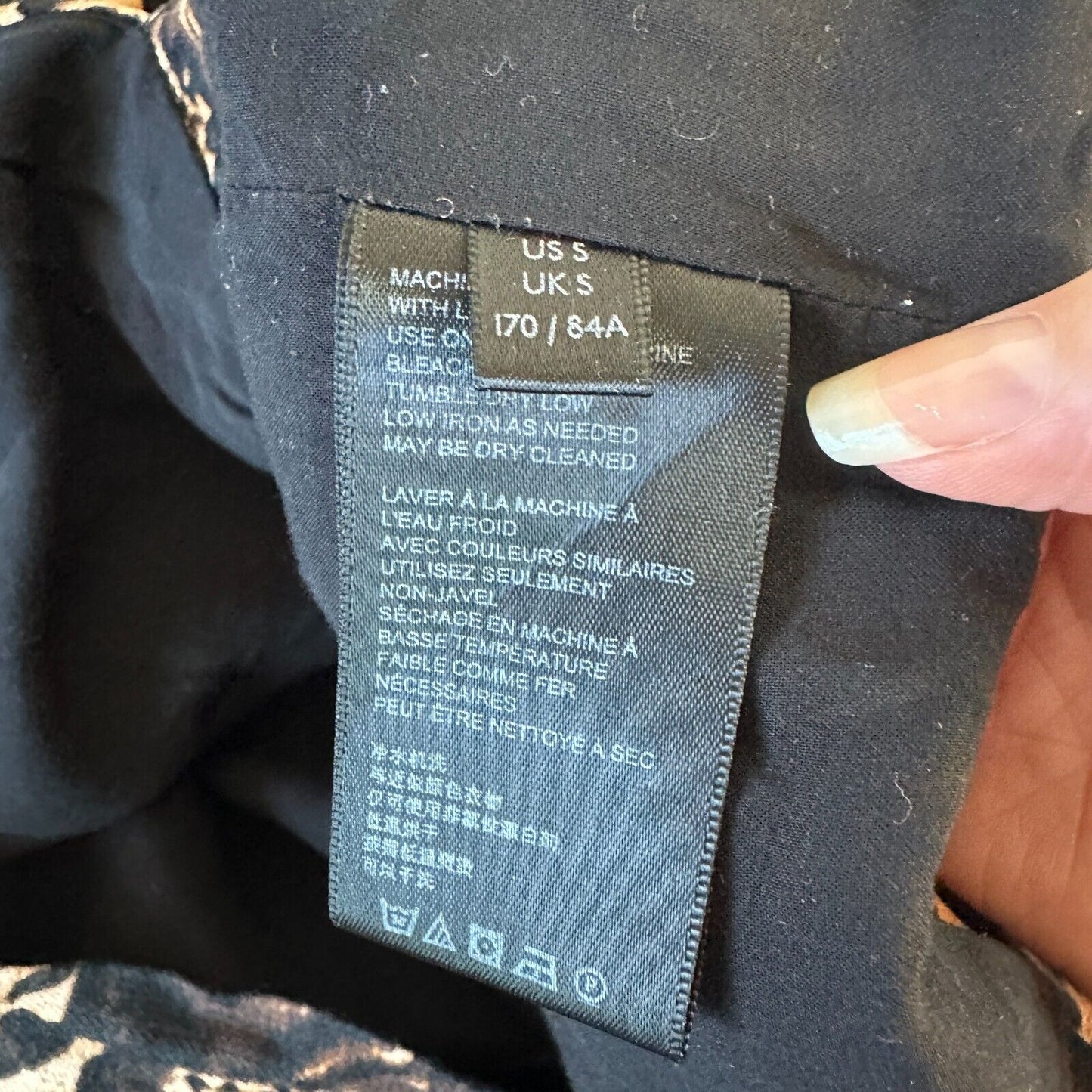 Urban Outfitters leopard Print V Neck Spaghetti Strap Tulip Hem Mini Dress Small