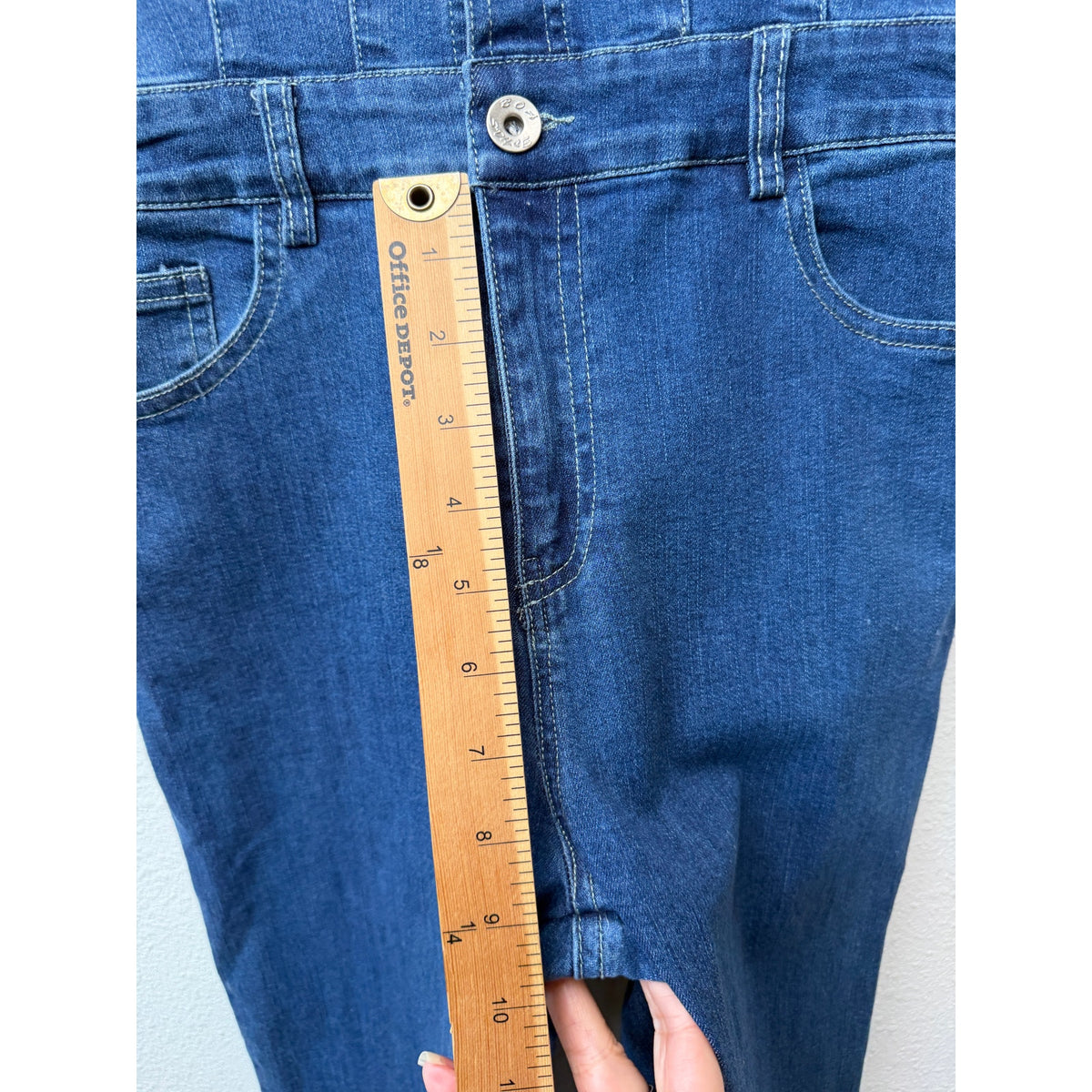 Fashion Nova Blue Denim Jumpsuit Womens M Utility