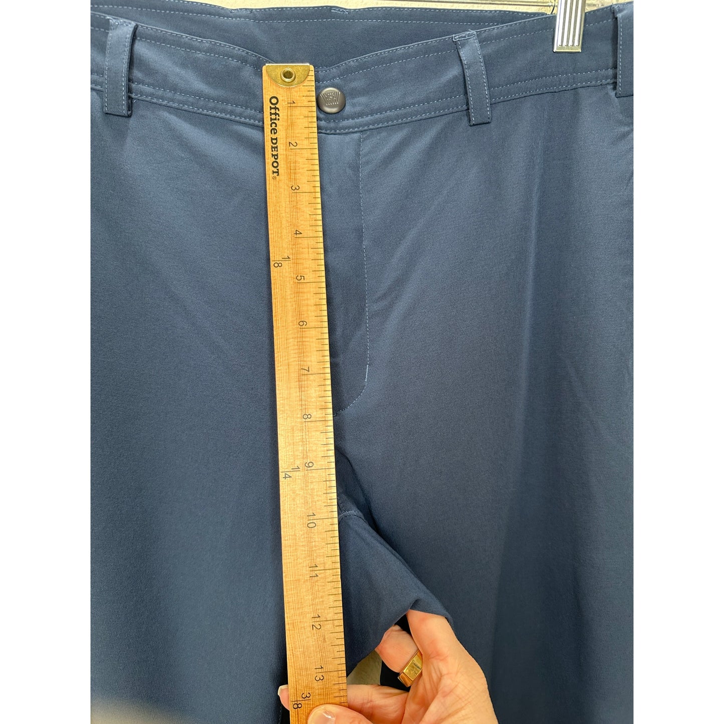 Mack Weldon Navy Blue Radius Flex Jogger Chino Pants L