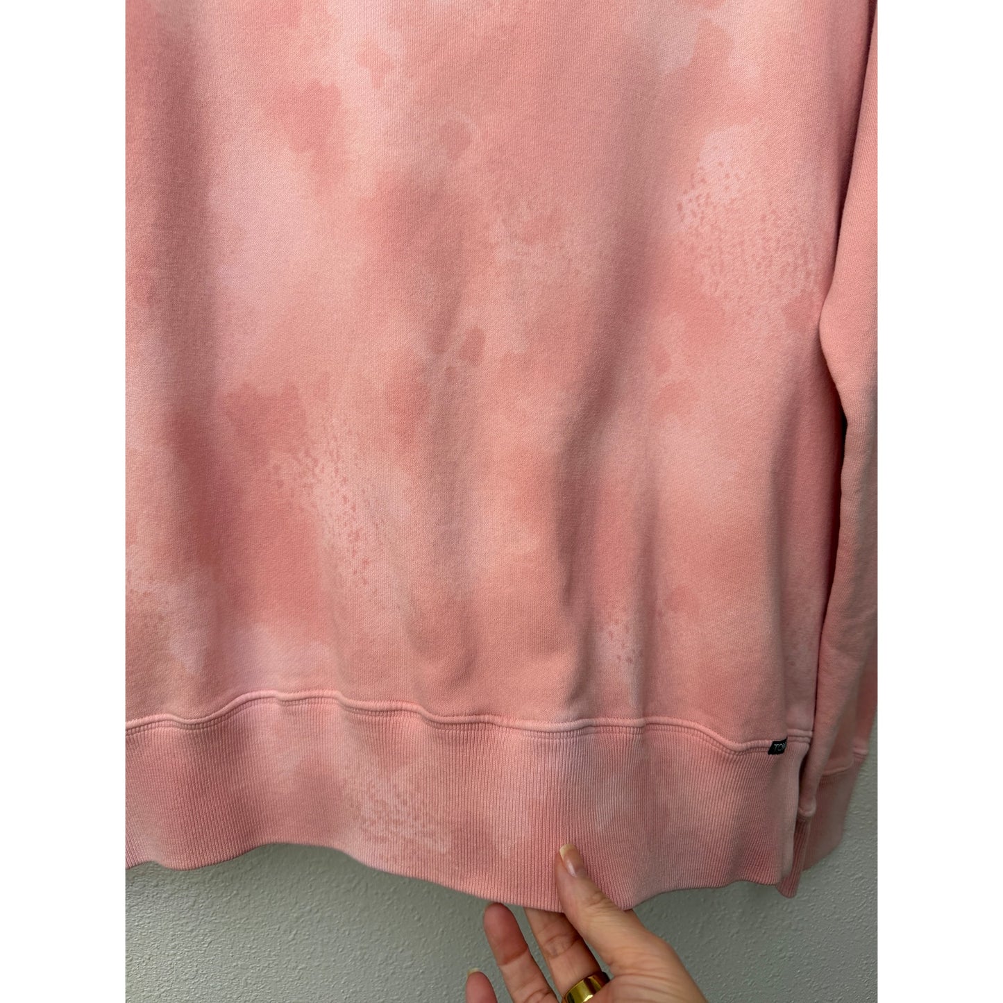 Tom Ford Mens M Pink Tie Dye Cotton Crewneck Sweatshirt