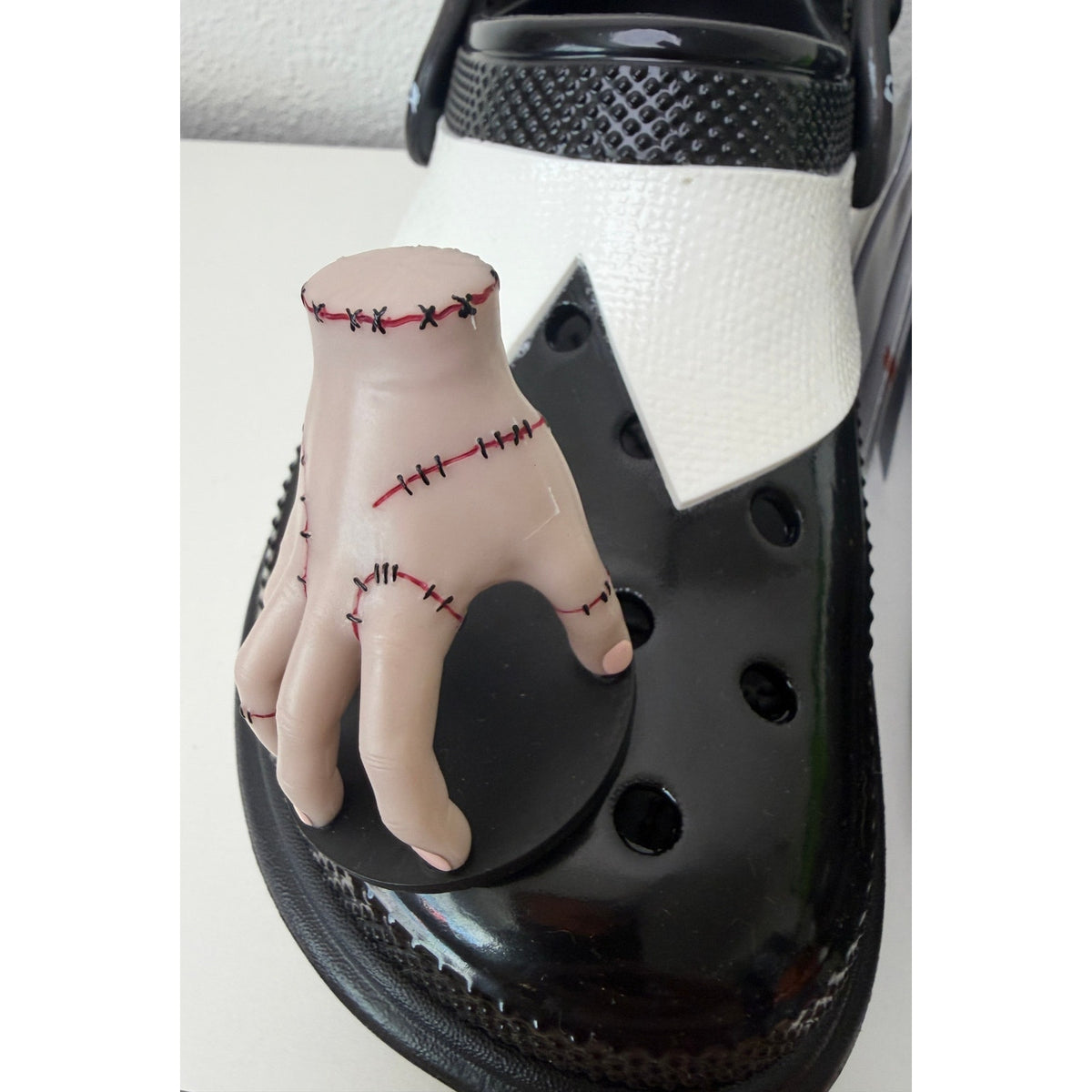 NWT Crocs x Wednesday Stomp Clog Black Womens 7