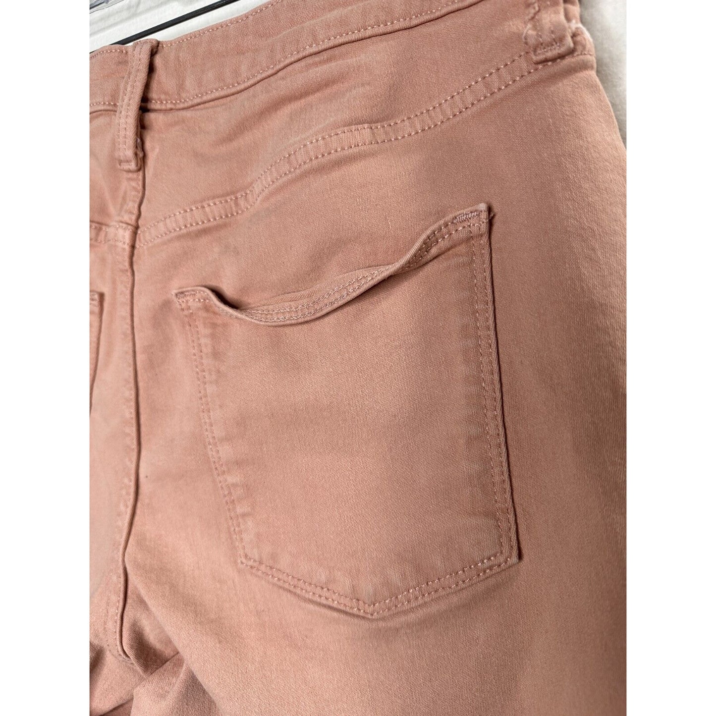 Universal Thread Peach High Rise Cut Off Raw Hem Jean Denim Shorts 8 / 29