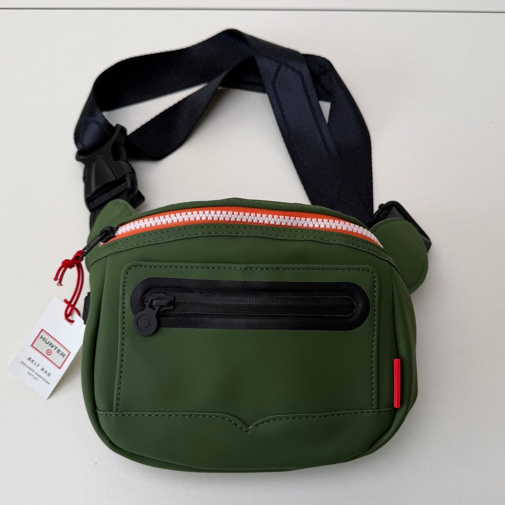 NWT Hunter for Target Green Belt Bag Fanny Pack Waterproof