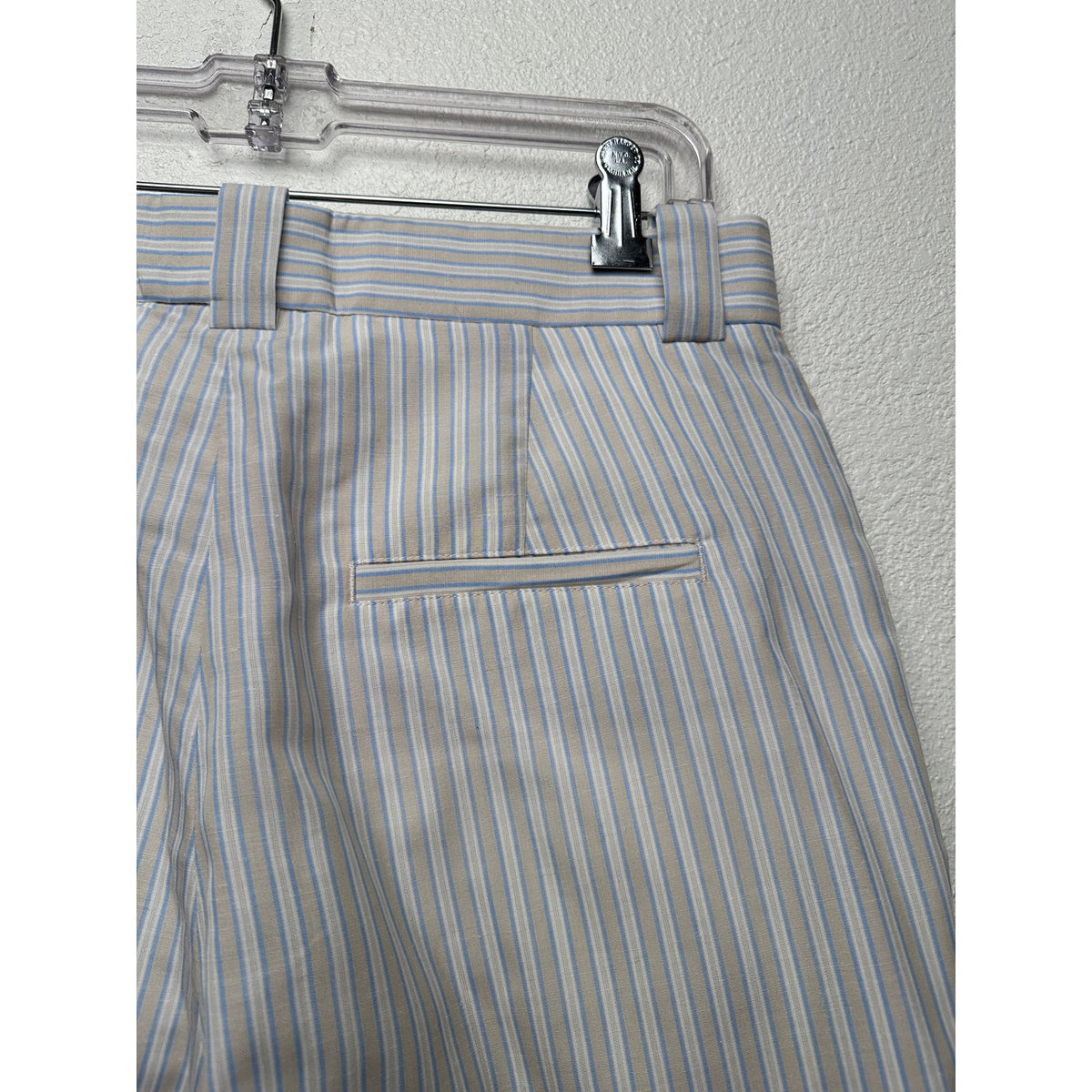 NWT King & Tuckfield Horizon Stripe Wide Leg Trouser US 30