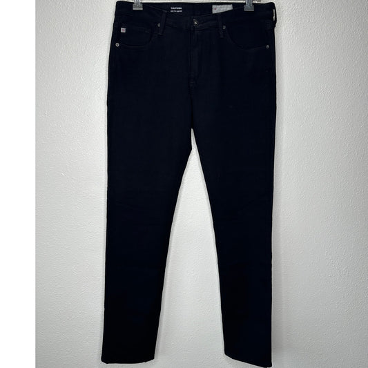 AG The Contour Black Prima Mid-Rise Cigarette Skinny Jean 29