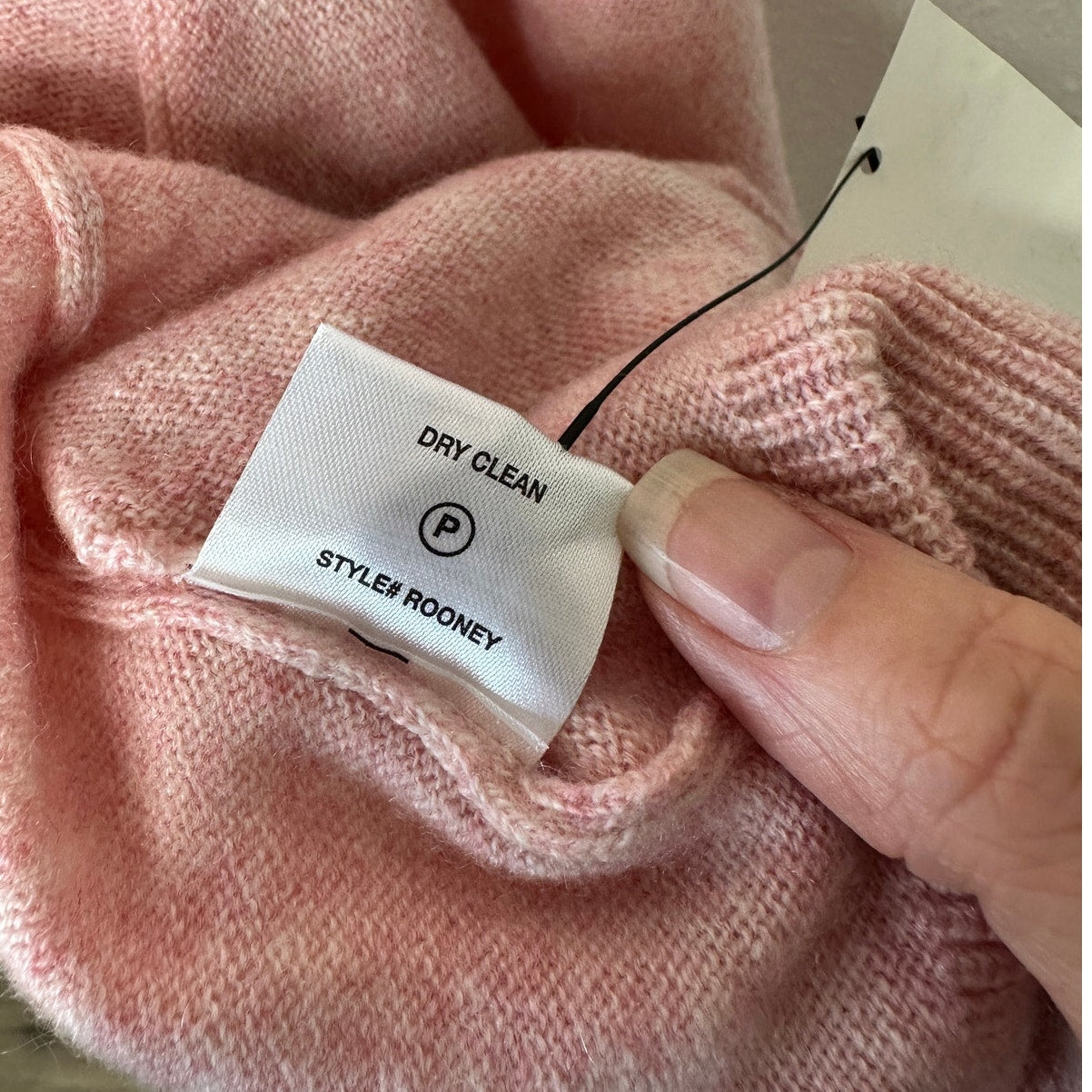 NWT Sablyn Peony Pink Rooney Shawl 100% Cashmere Open Front Sweater Vest S