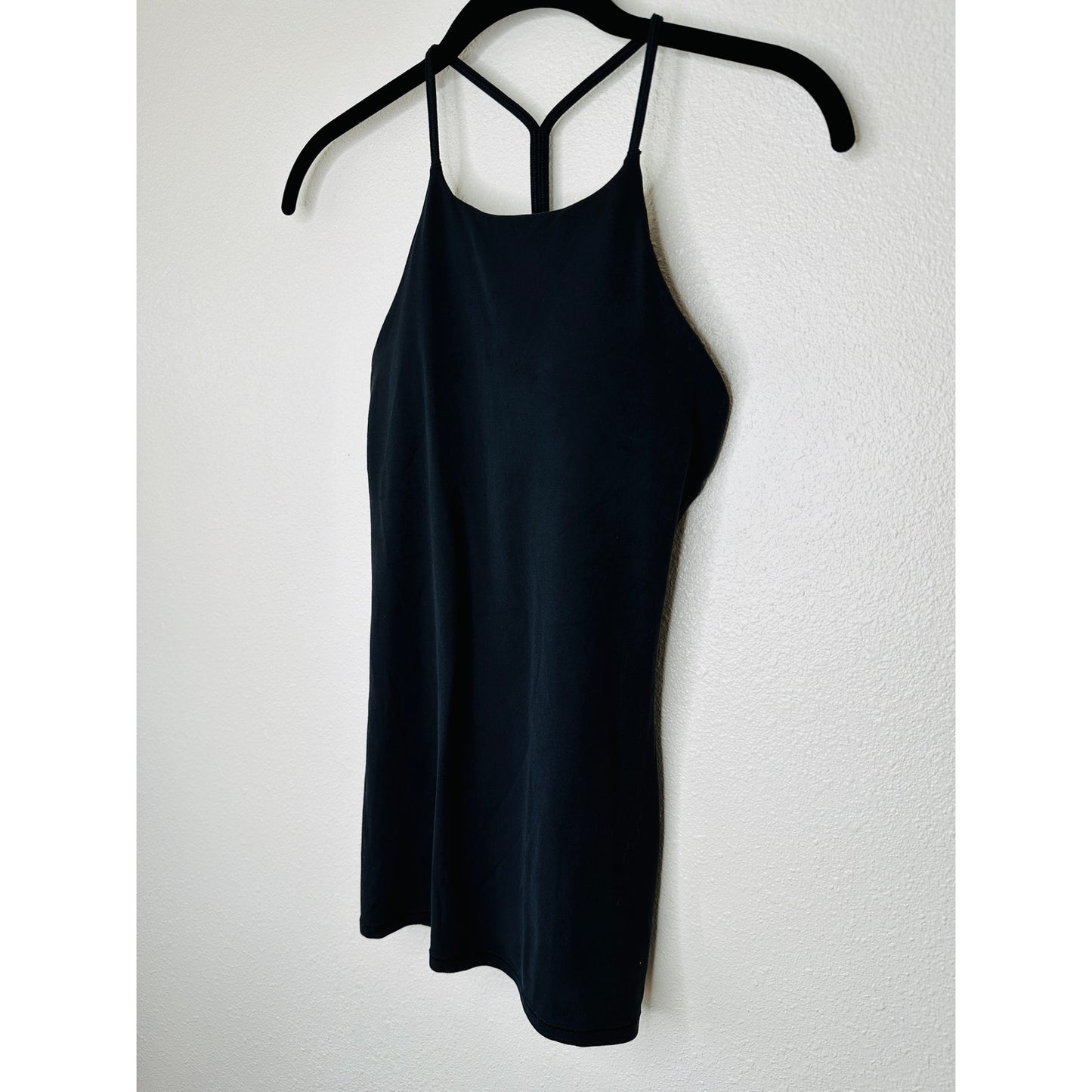 Lululemon Black High Neck Racer Back Long Line Tank Top 4
