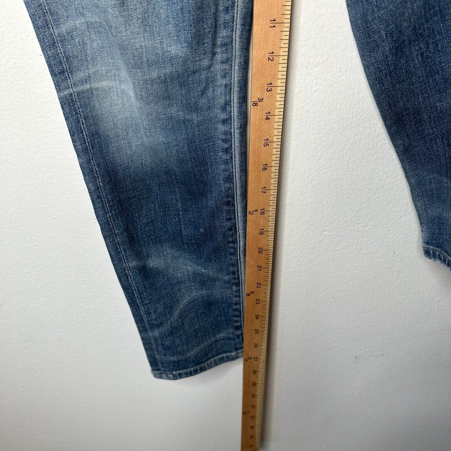 Revolve Citizens of Humanity Light Wash Blue Mid-Rise Skinny Slim Cut Jean 28