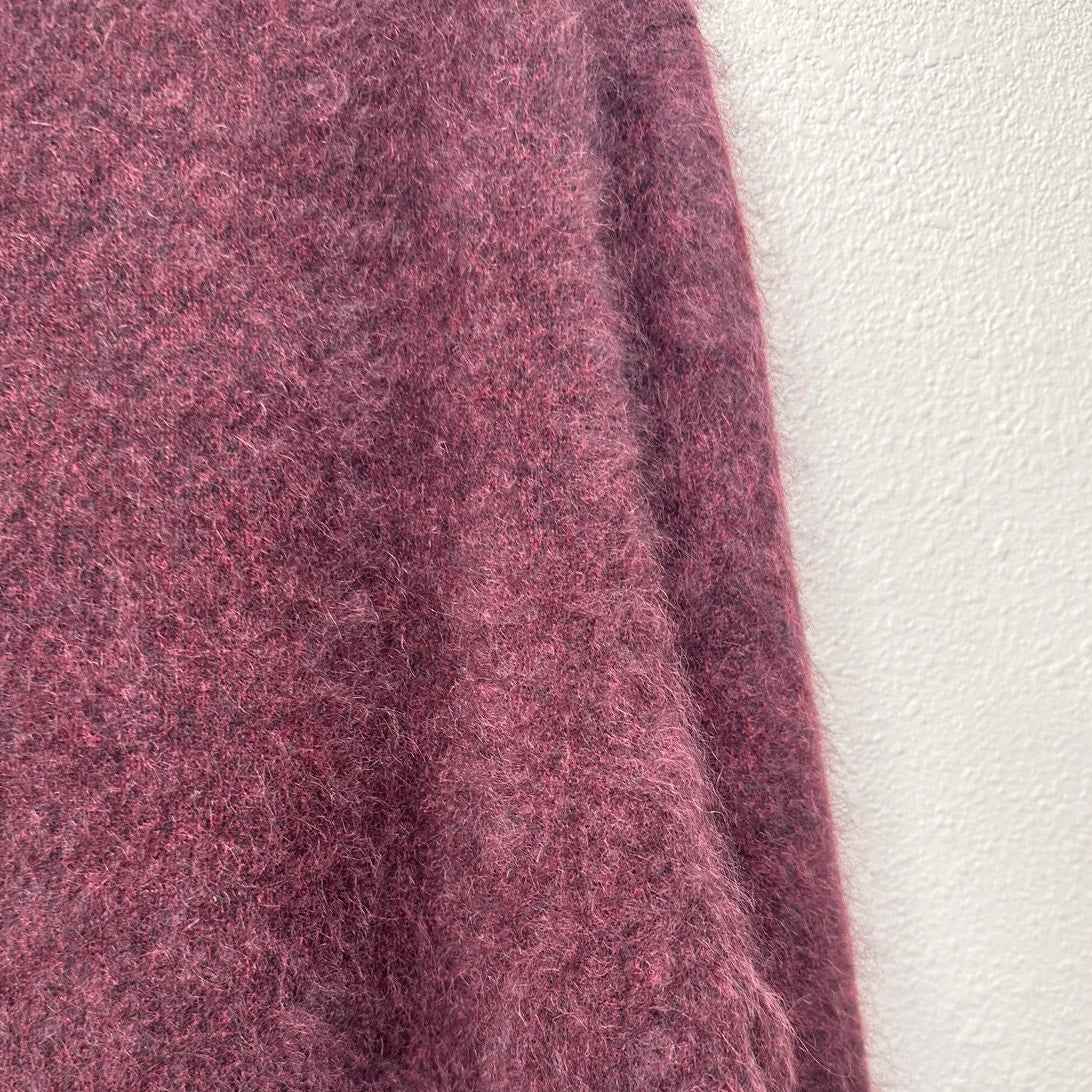 Banana Republic Cashmere Cardigan Womens L Burgundy