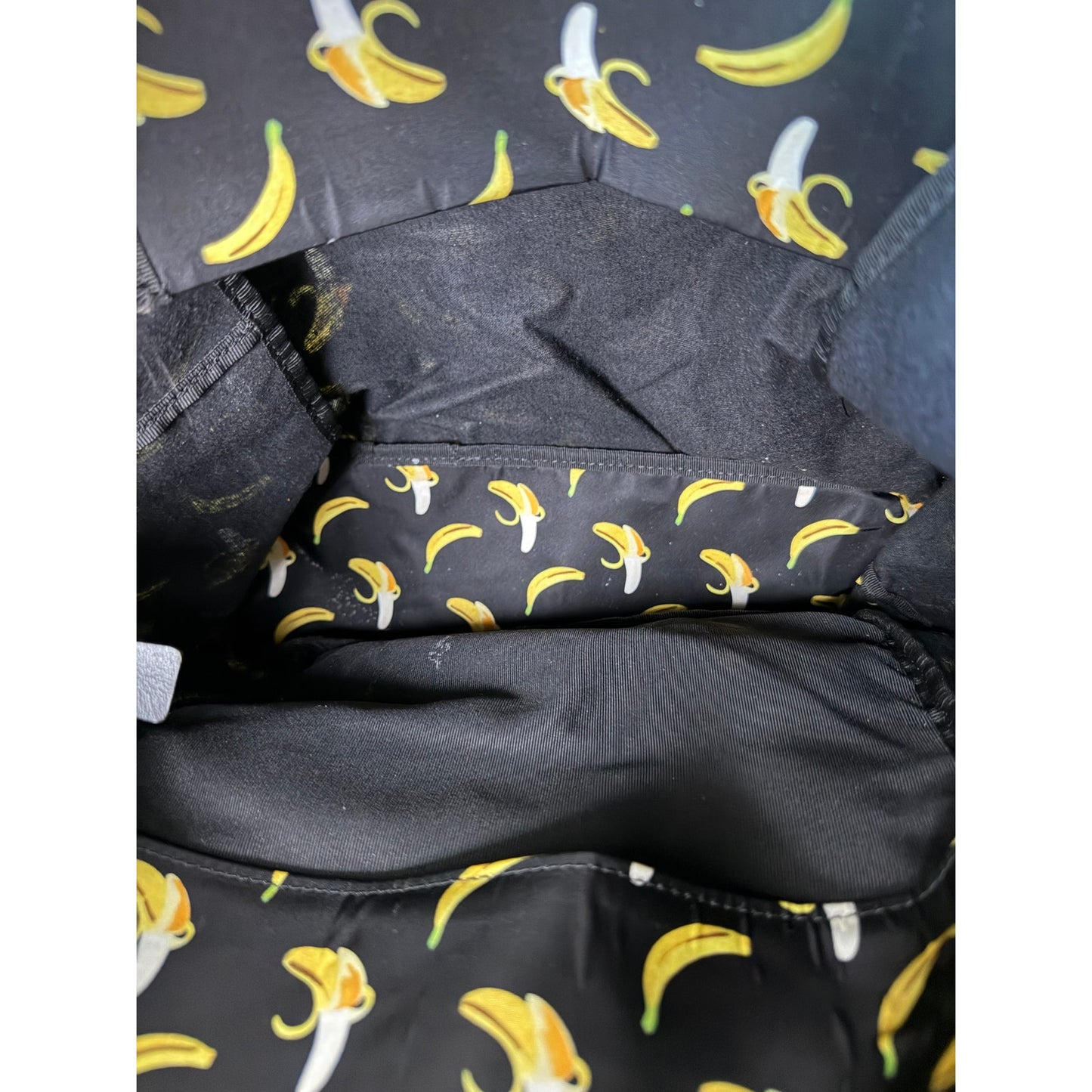 Giuseppe Zanotti Banana Print Nylon Backpack - Authentic Designer Luxury Bag