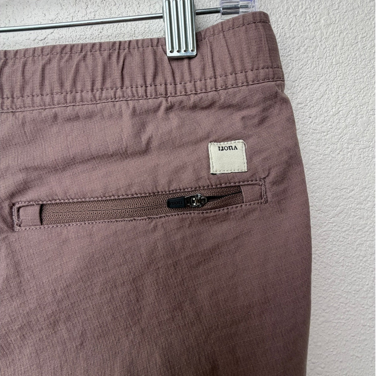 Vuori Ripstop Jogger Pants Muted Plum Brown Utility Women's US S