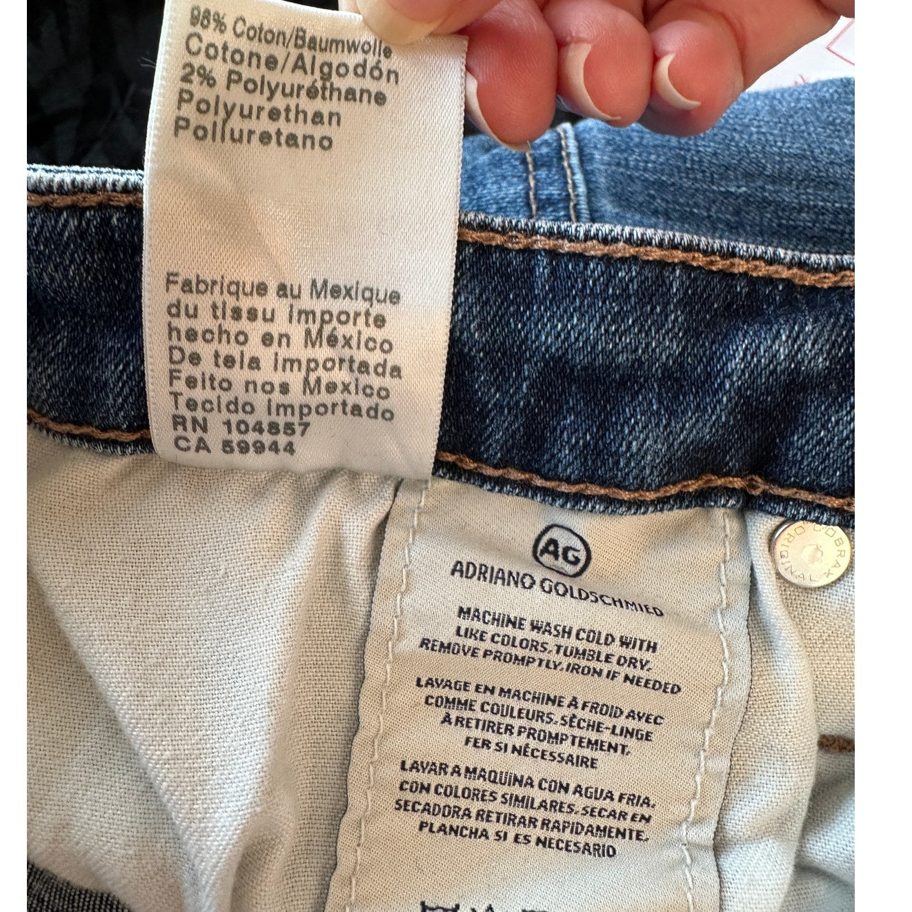 Adriano Goldschmied Prima Cigarette Jeans Blue Women’s 31