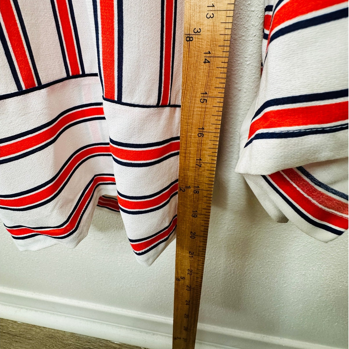 Urban Outfitters Raven White Red Blue Striped Halter Romper Jumpsuit S