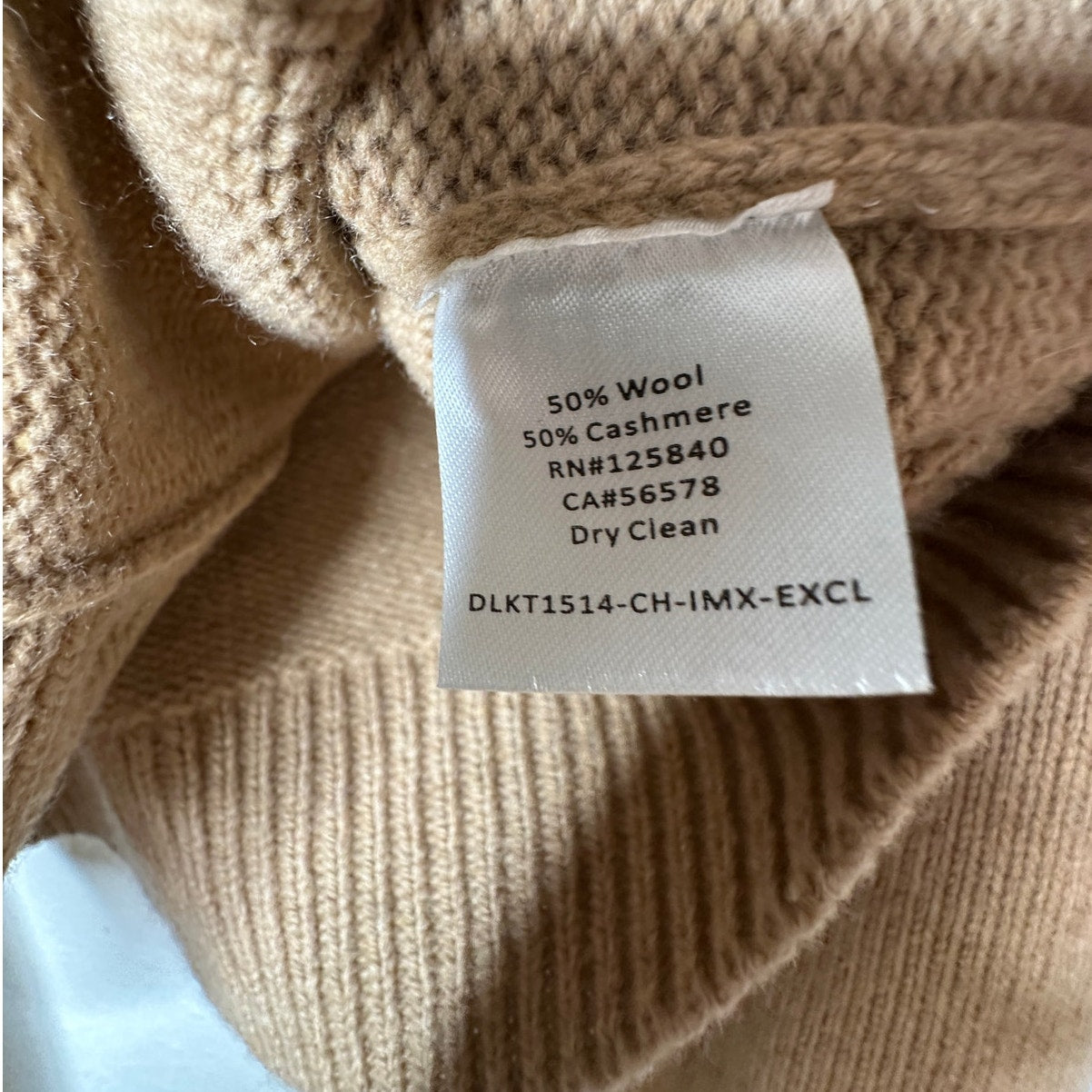 Intermix Beige Rumi Cold Shoulder V-Neck Button Cardigan P