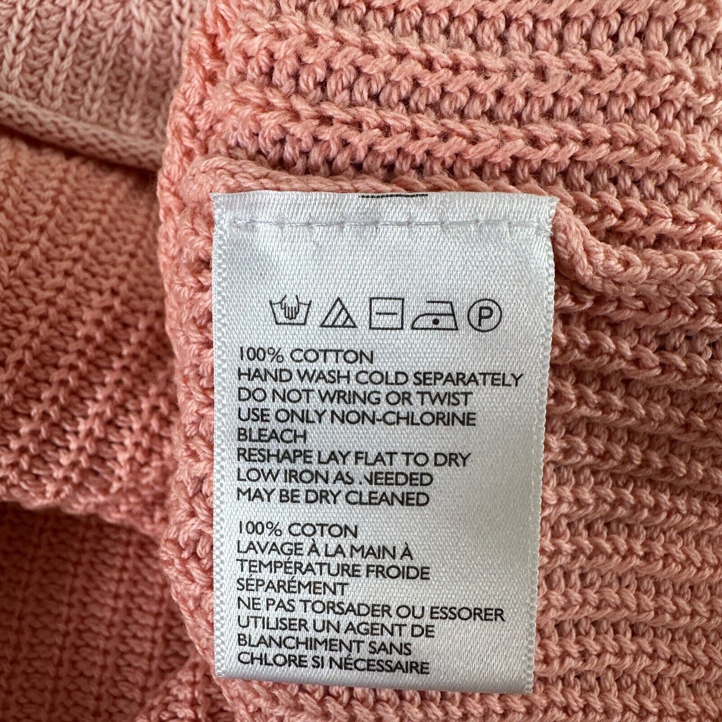 BDG Pink Rib Knit Spaghetti Strap Deep Scoop Neck Crop Top Boxy Sweater M