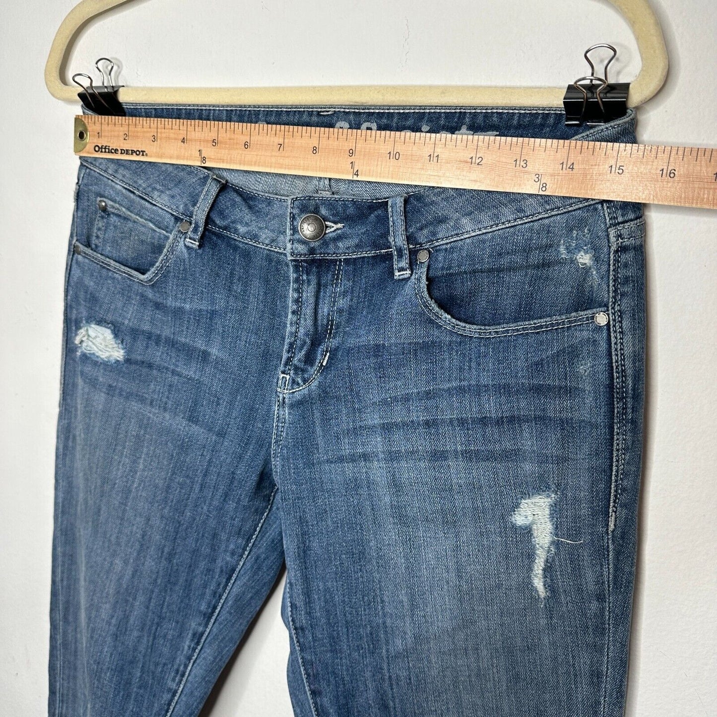 RARE Articles of Society Kendra Worn Boot Cut Distressed Jean Two Back Pockets 2