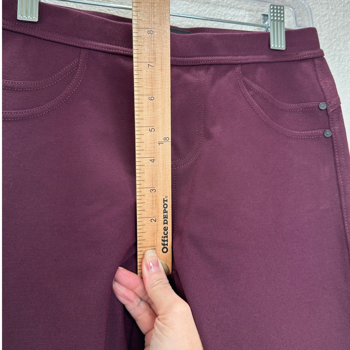 Sanctuary Eggplant Purple Pull On Jegging Legging Small