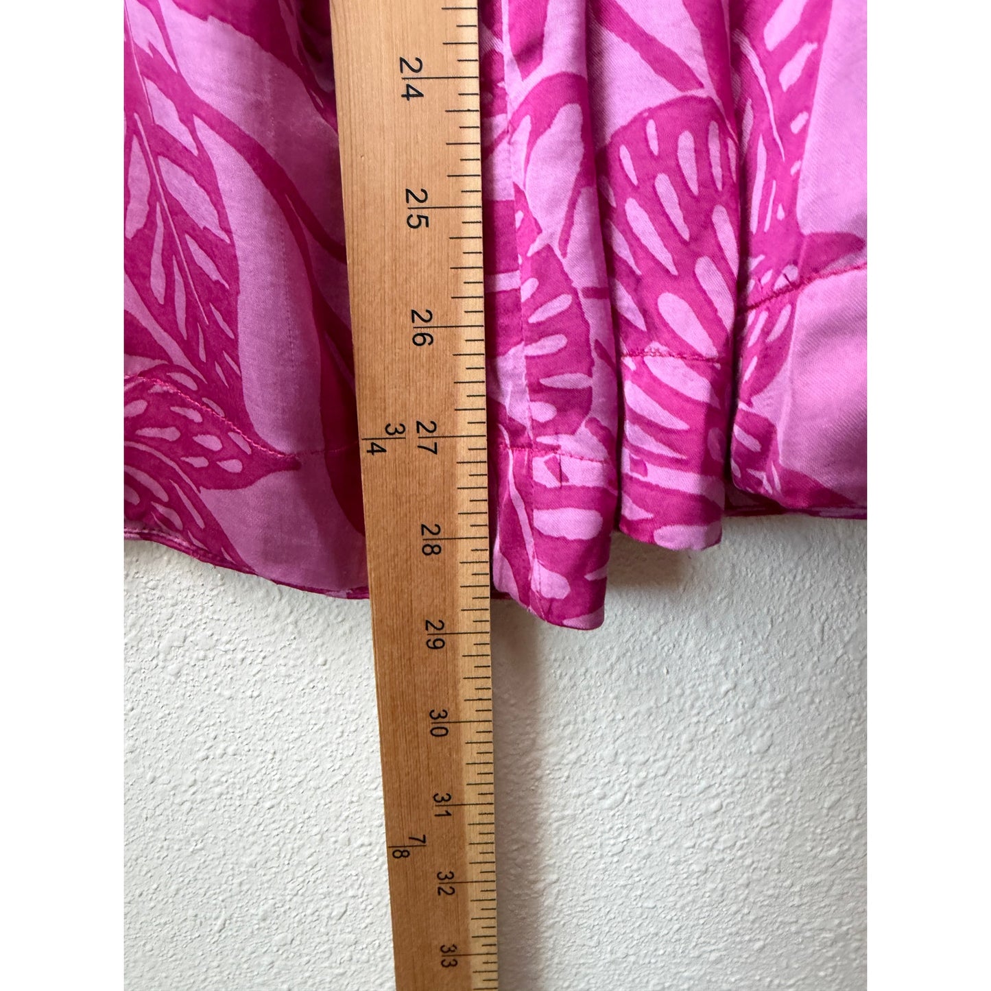 Poupette St Barth Pink Pants Womens S Wide Leg
