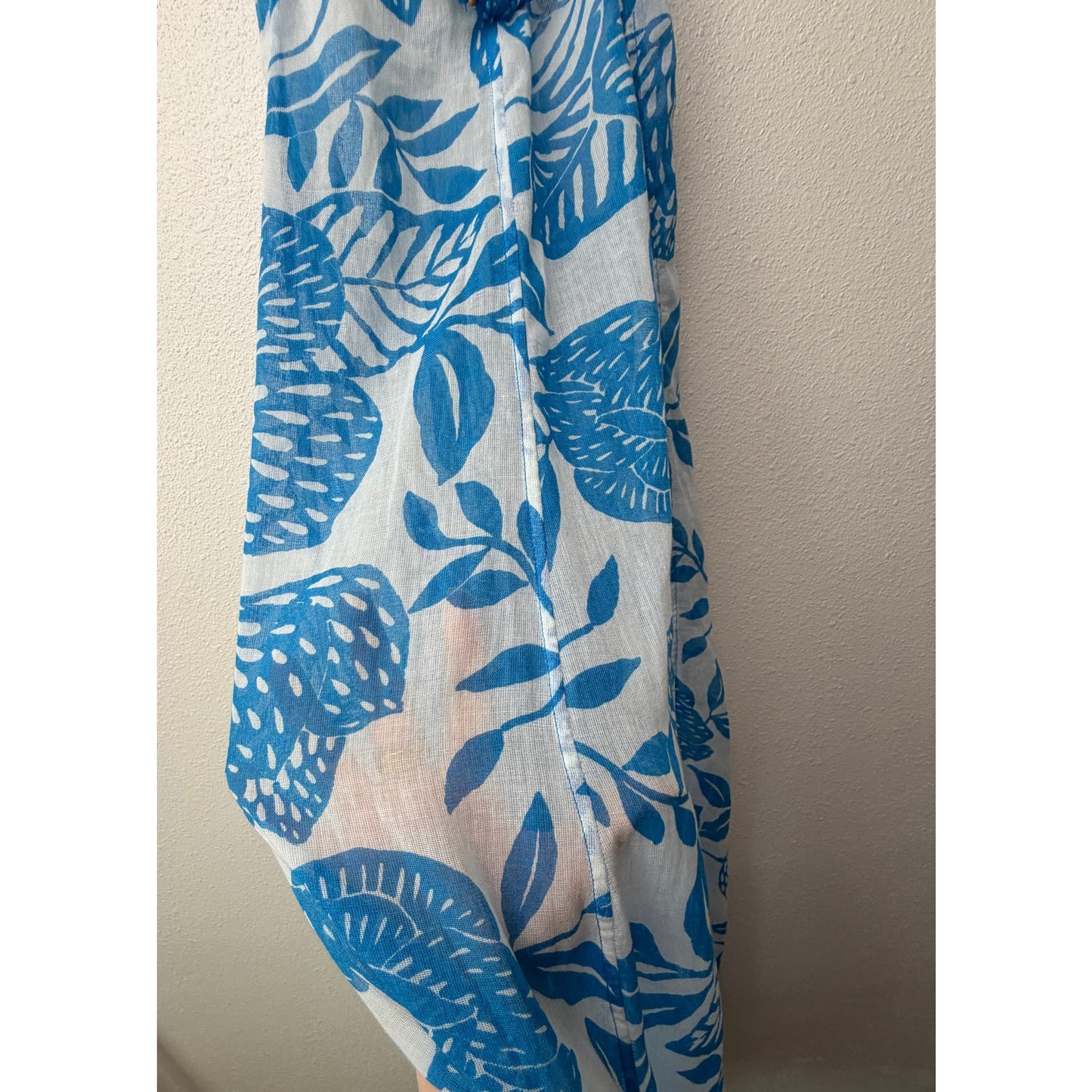 NWT Poupette St Barth Blue Womens S Maxi Dress