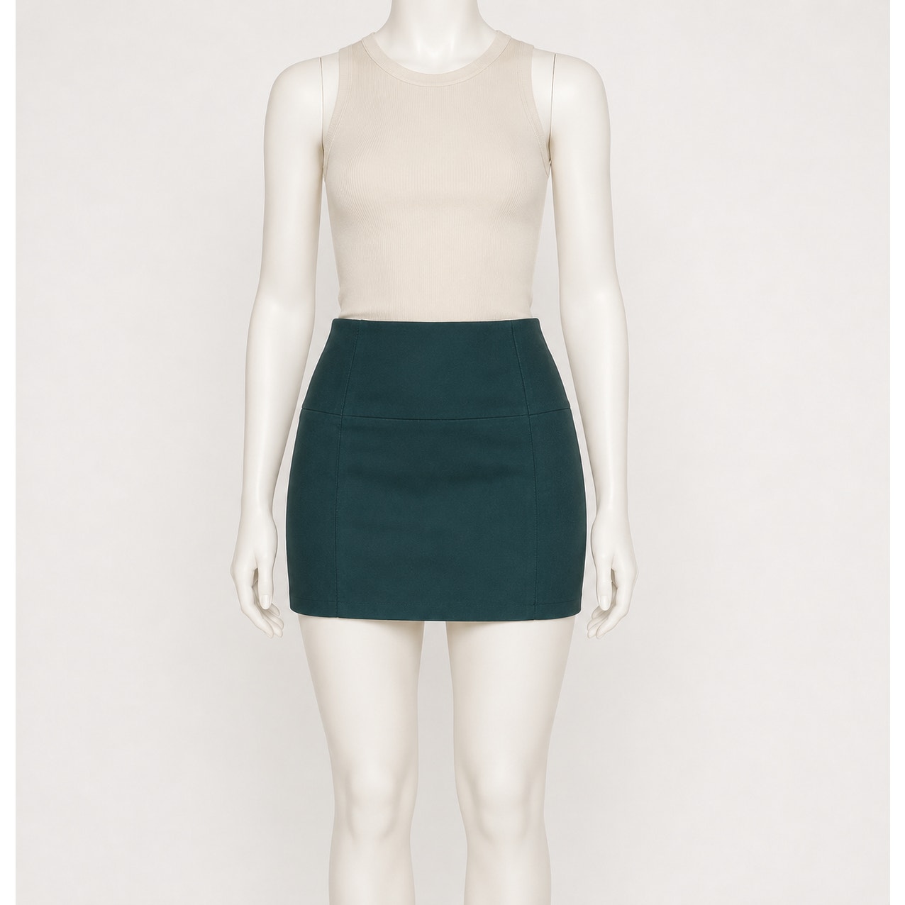Lululemon Go Cityfarer Forest Green Pencil Mini Skirt 6