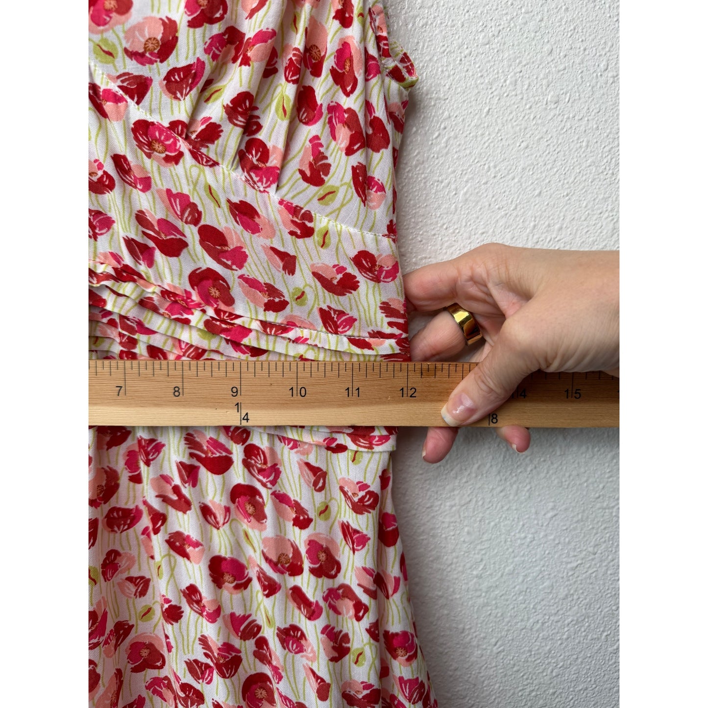 NWT Poupette St Barth Bruna Red Floral Mini Dress US XS