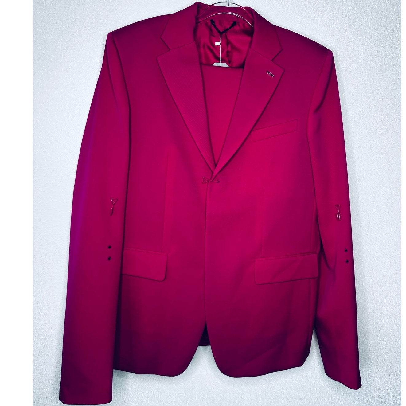Louis Vuitton x Virgil Abloh Amen Break Pink Jacket and Pants