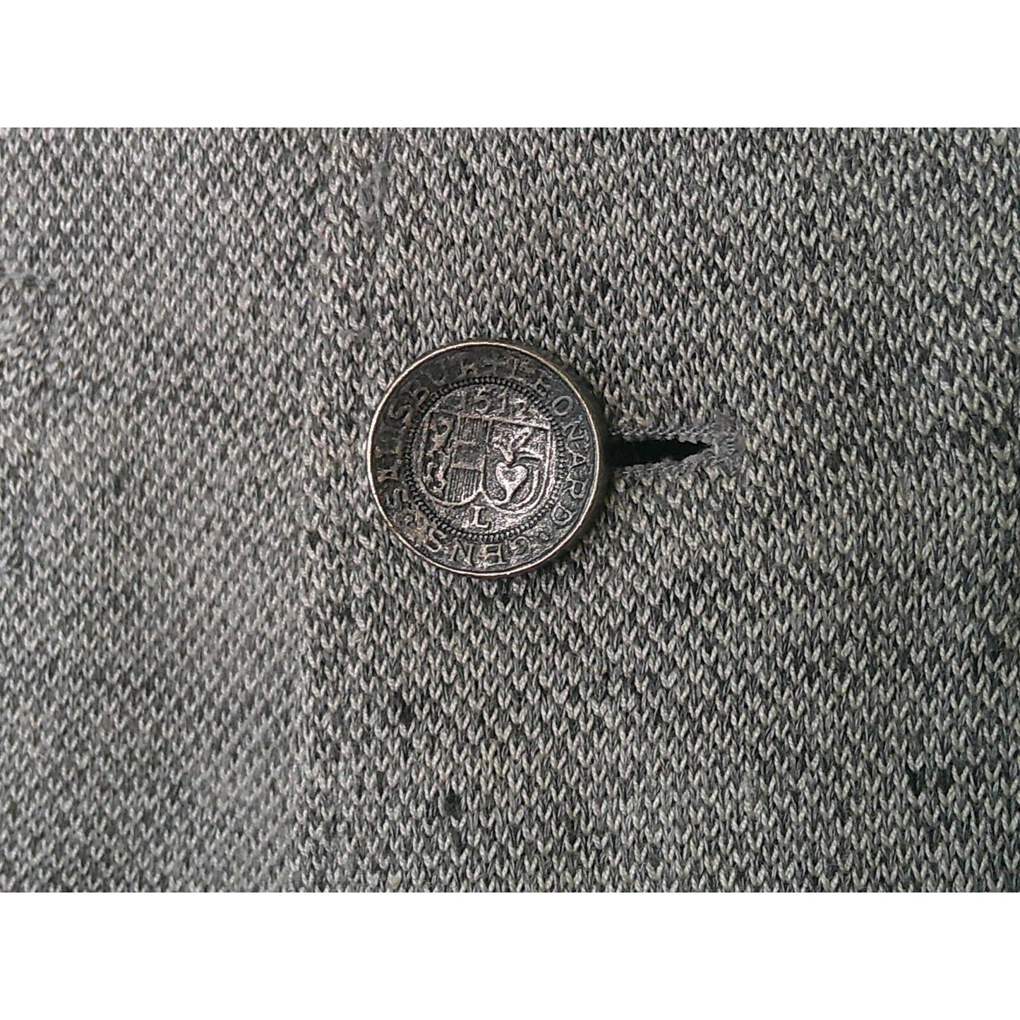 Windsor Blue Tweed with Sage Green Suede Neckline Pockets Patch Elbow Jacket 46