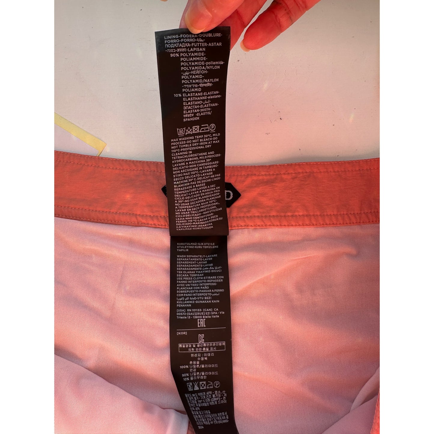 Tom Ford Swim Shorts Peach Men US M Buckle
