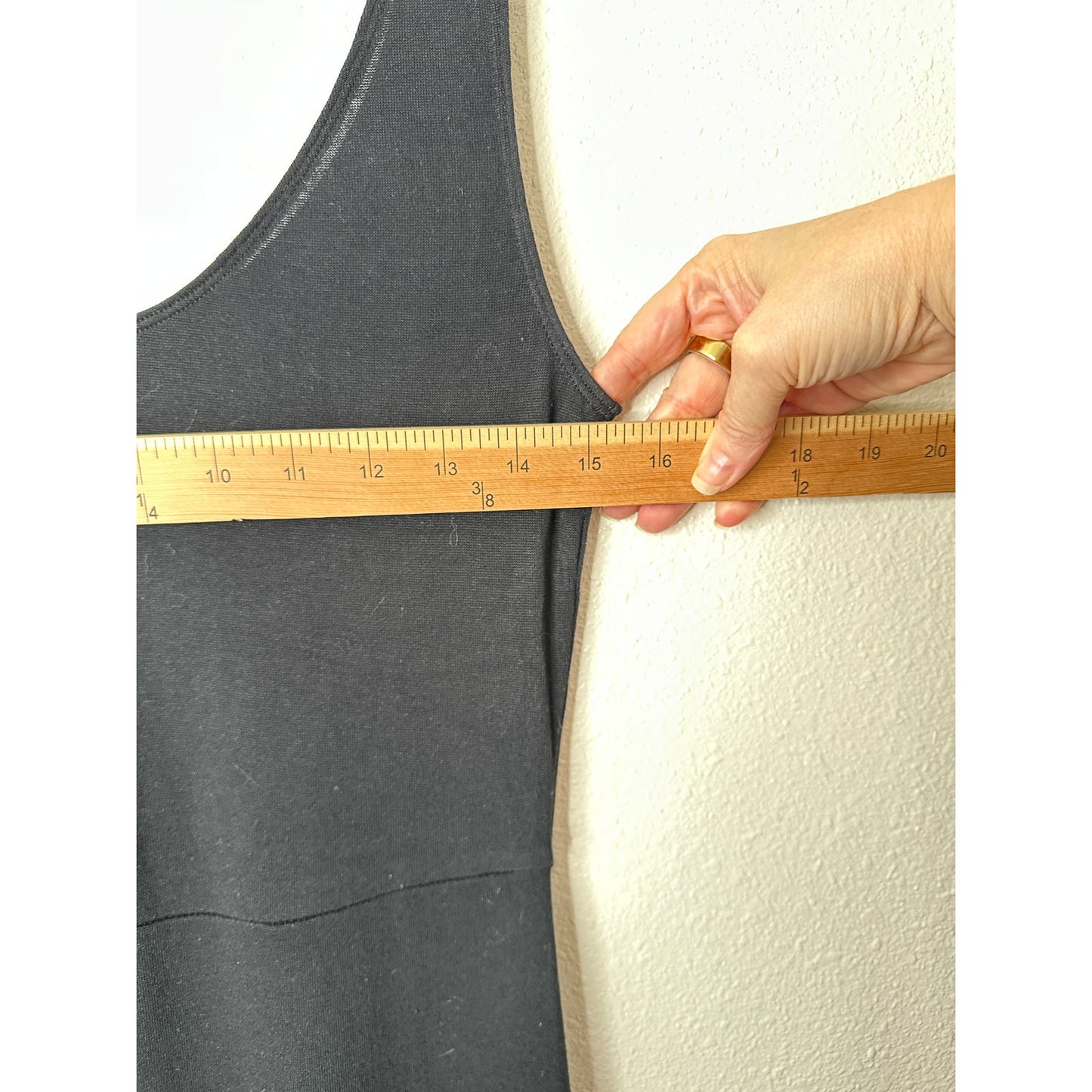 Vince Black Faux Wrap Tank Midi Dress XS Sleeveless Stretch Jersey