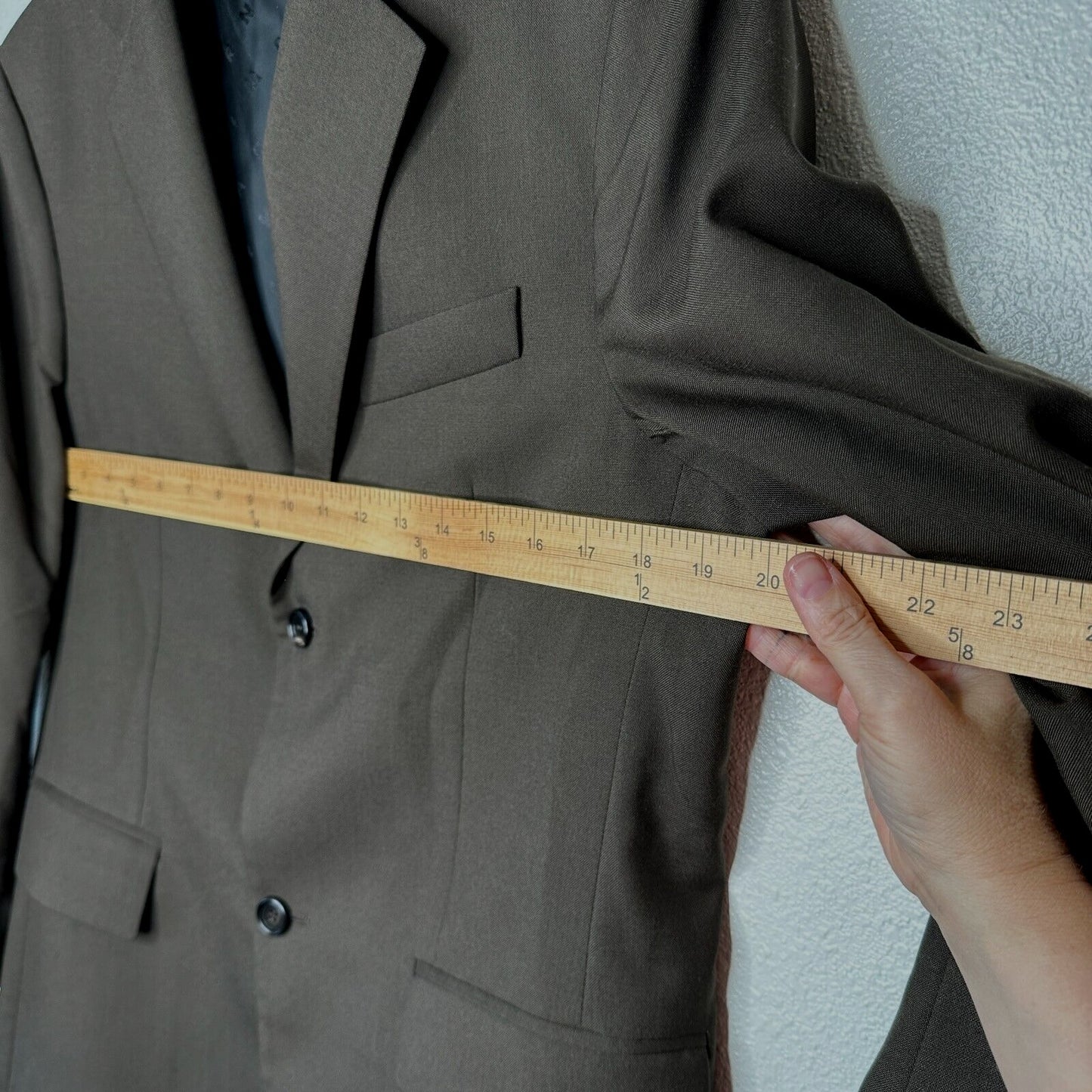 Marni Rich Chocolate Brown Two Button Notched Collar Wool Blazer Jacket 44