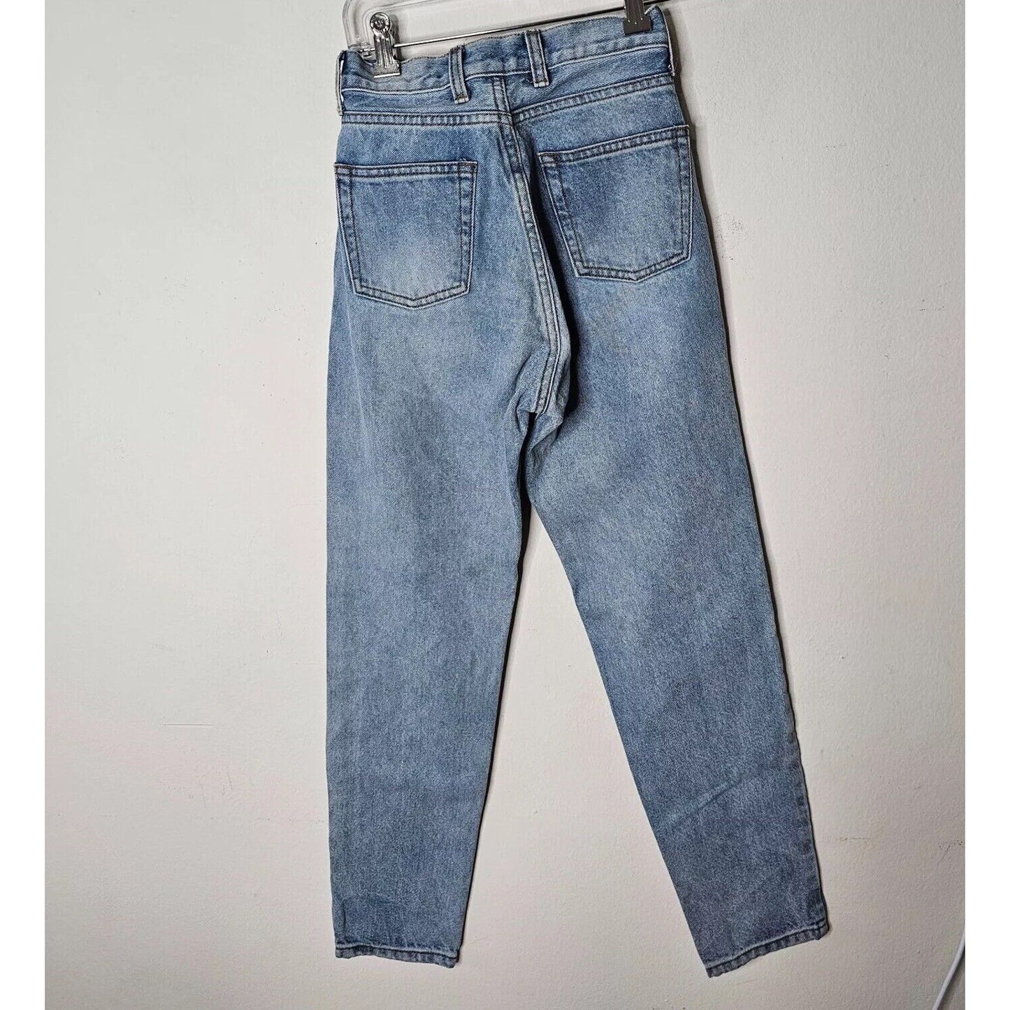 John Galt Brandy Melville Light Blue Wash Slightly Distressed Mom Jeans Small