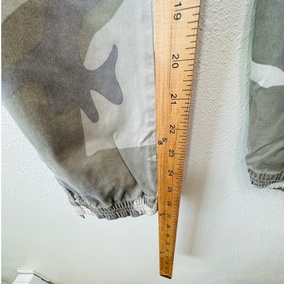 Allsaints Tan & Green Camo Nola Cargo Jogger Zip Ankle Trouser Pant 29