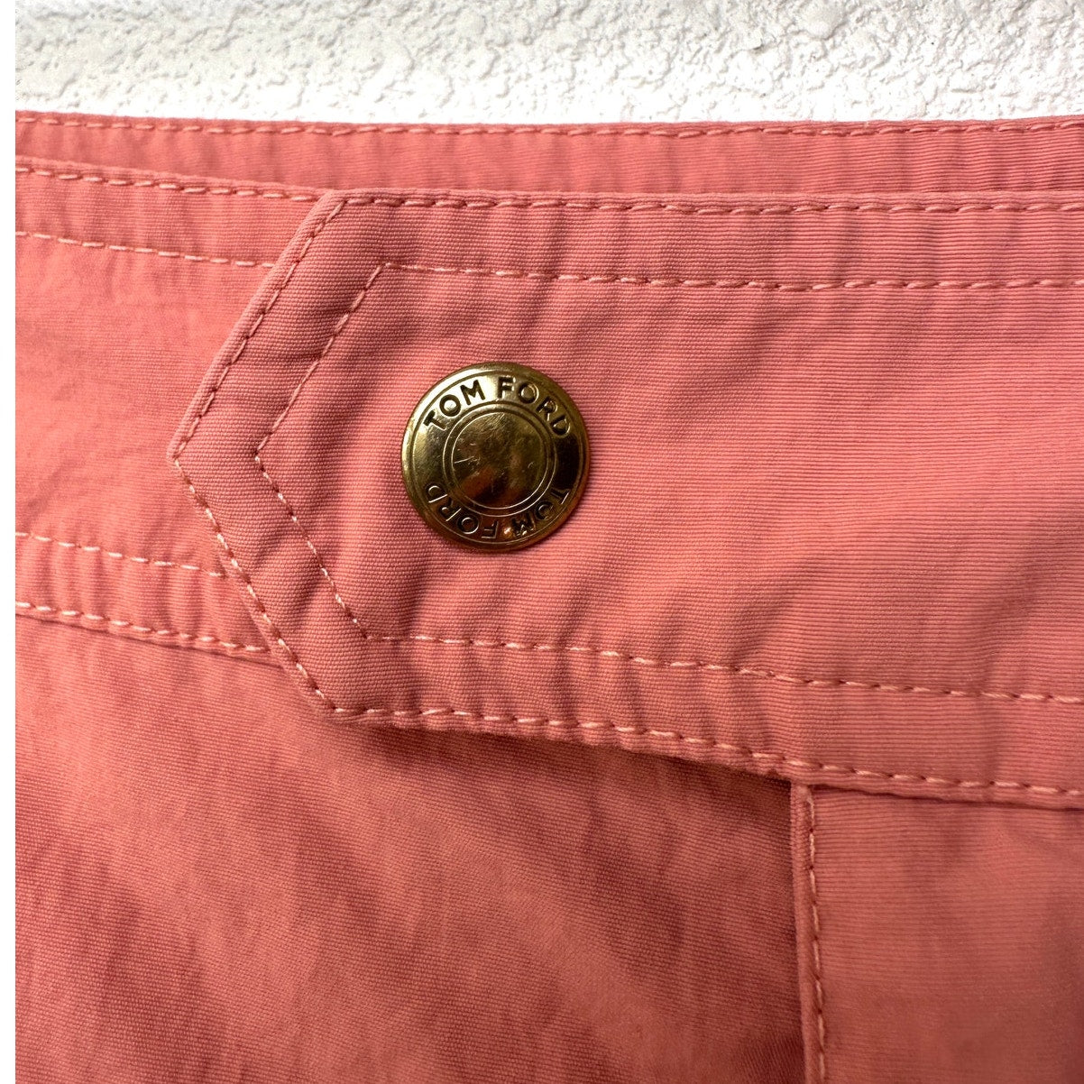 Tom Ford Swim Shorts Peach Men US M Buckle