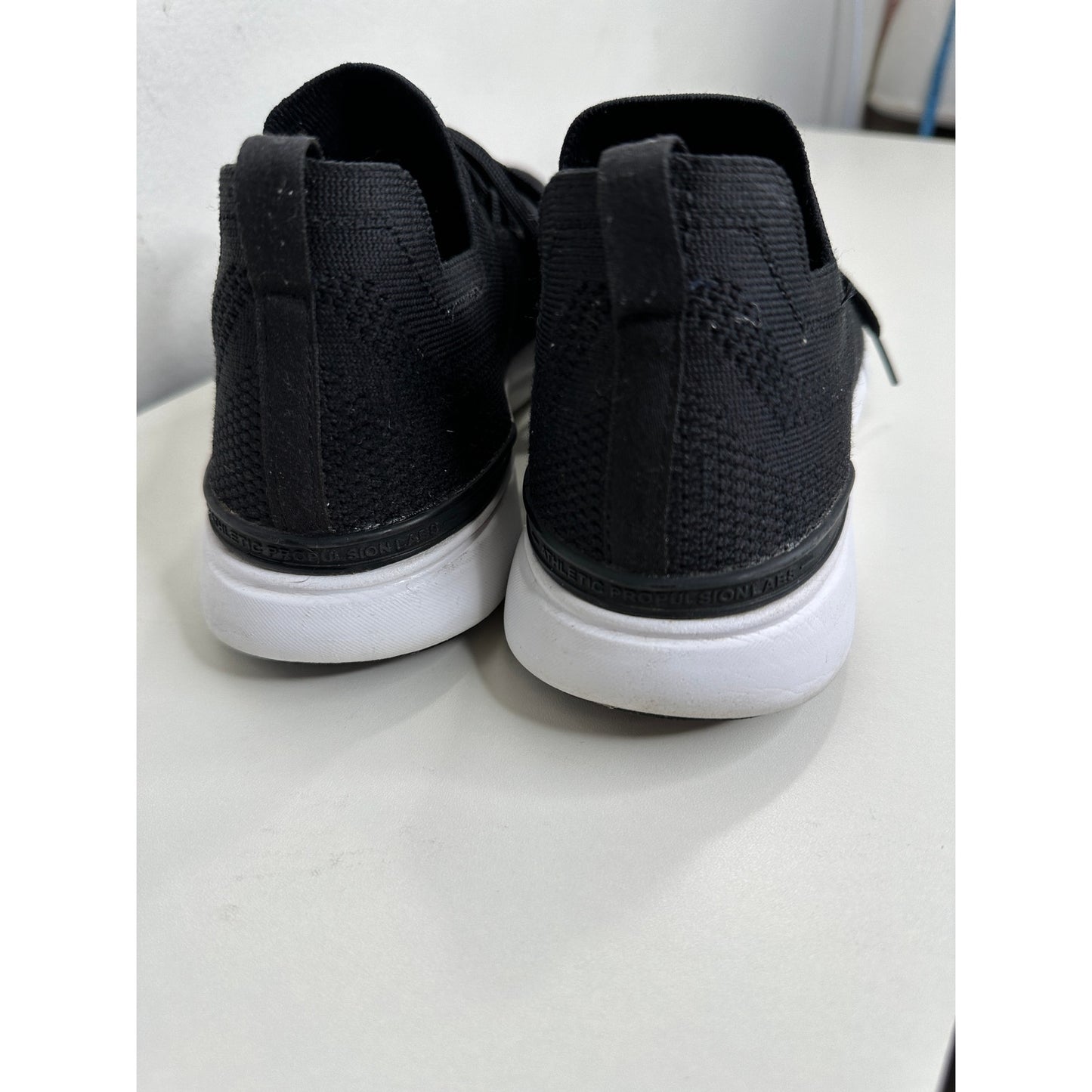 APL TechLoom Breeze Midnight Jungle Black & White Running Shoe 9