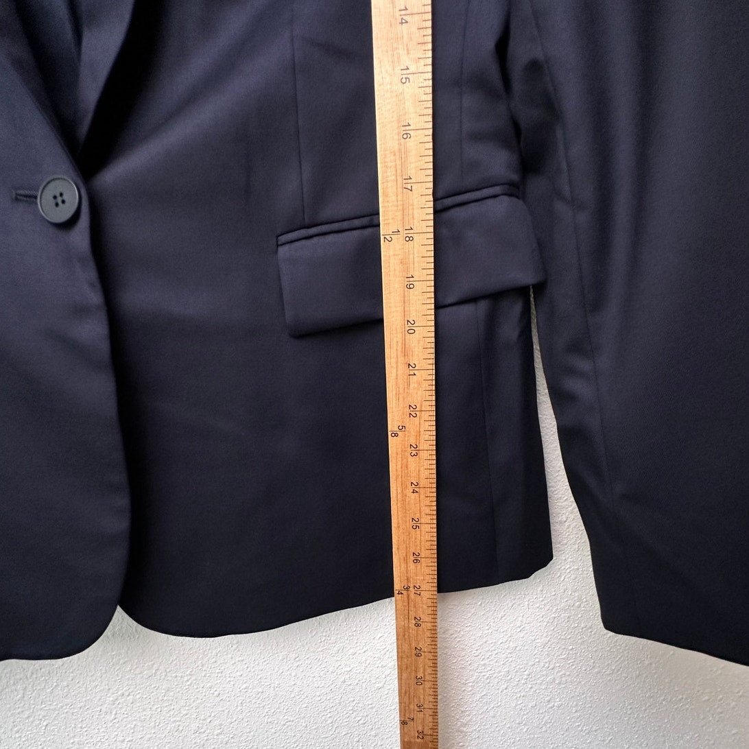 Stella McCartney Navy One-Button Blazer Women IT 46 (US 10)