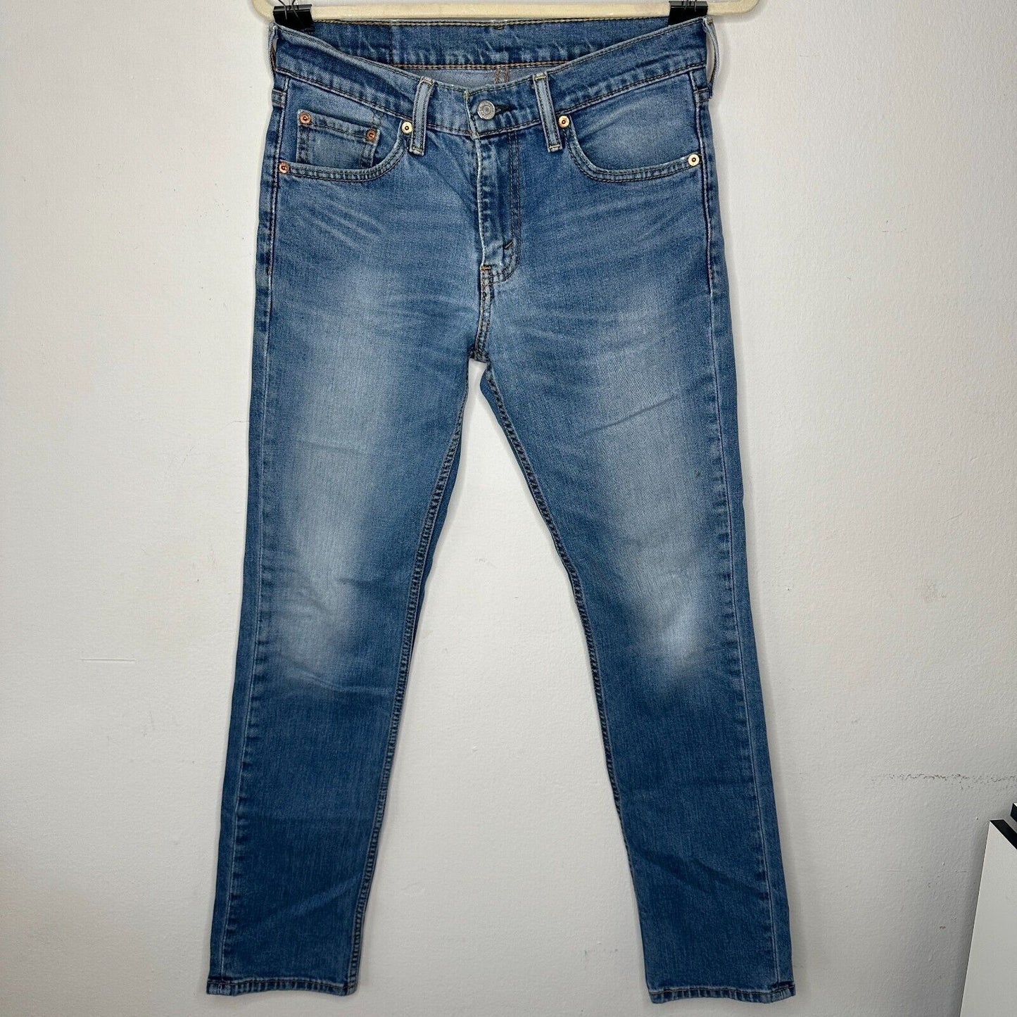 Levi 511 Slim Fit Medium Wash Blue Levi's Flex Jeans 5-Pocket Zip Fly 30 / 32