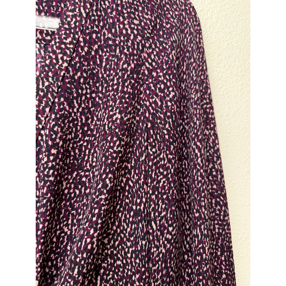 Parker Matilda Funfetti Silk Blouse Women XS Purple