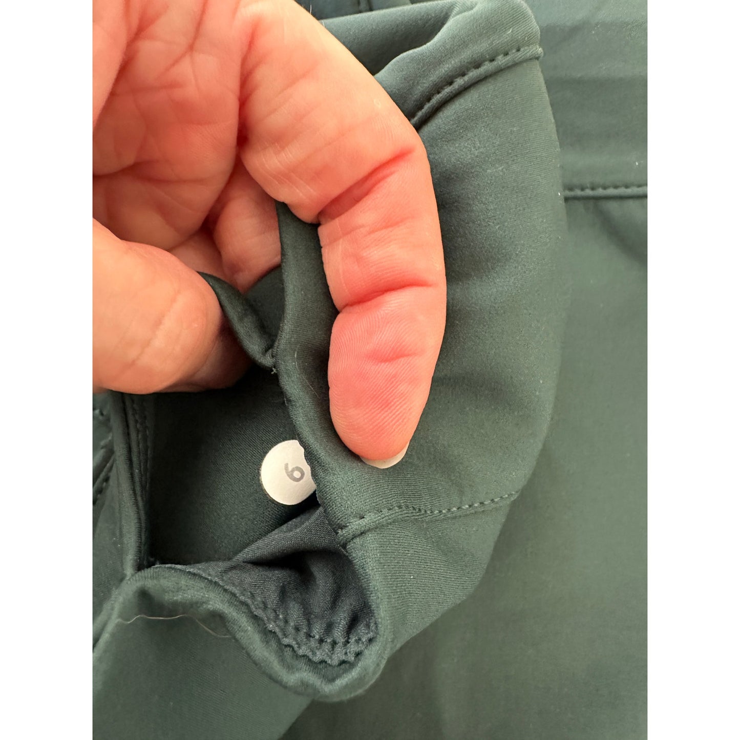 Lululemon Go Cityfarer Forest Green Pencil Mini Skirt 6