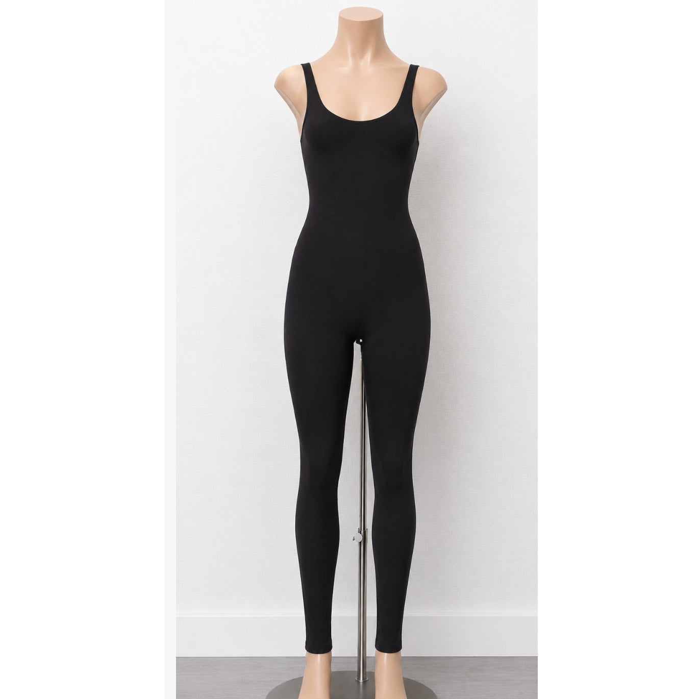 Naked Wardrobe Black Tank Jumpsuit Women XS Bodycon