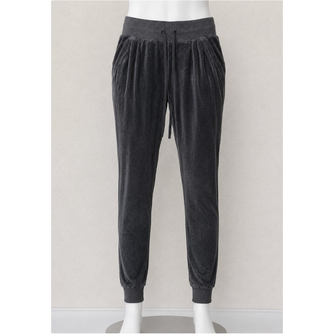 Lululemon Velour Jogger Pants Dark Gray Women's Size 2