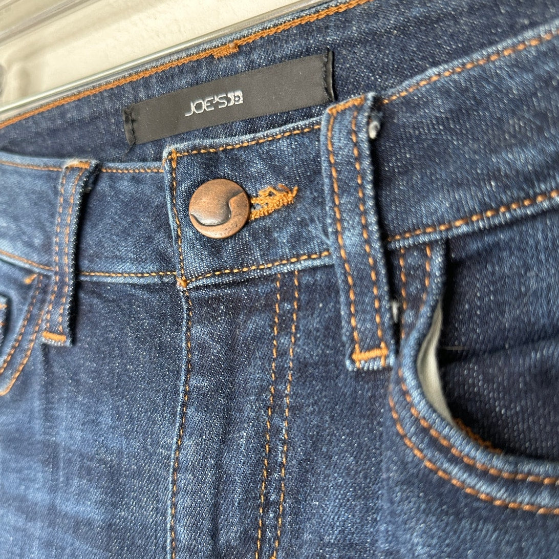 Joe's Dark Blue Wash Curvy Bootcut Rosie Jeans 27