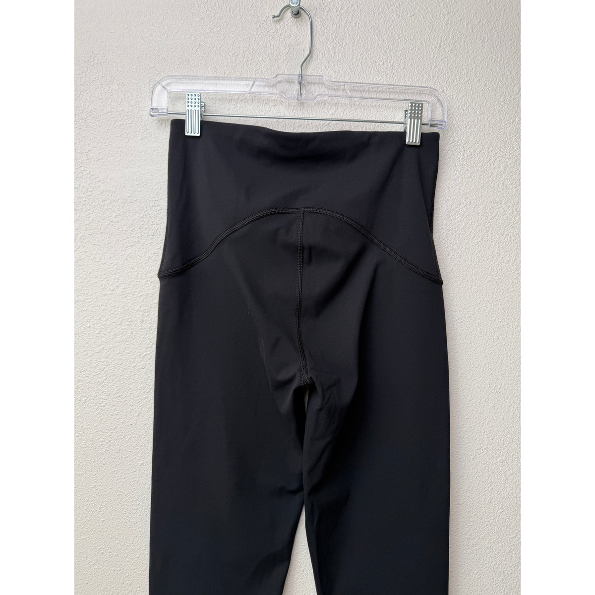 SPANX Black High Waist Cropped Leggings Women M