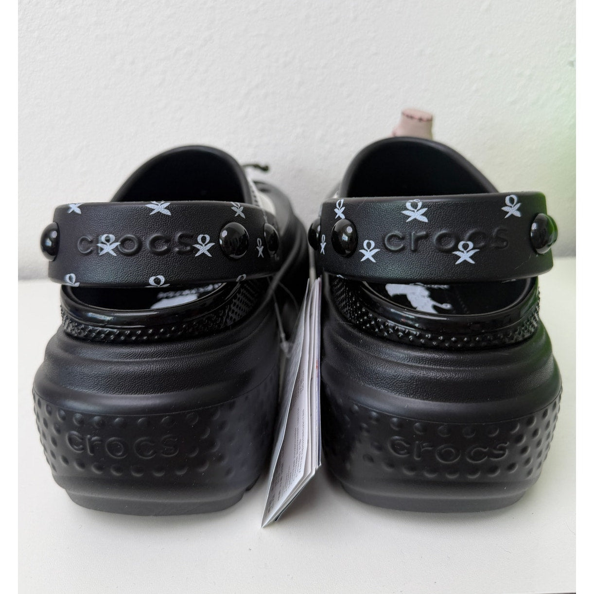 NWT Crocs x Wednesday Stomp Clog Black Womens 7