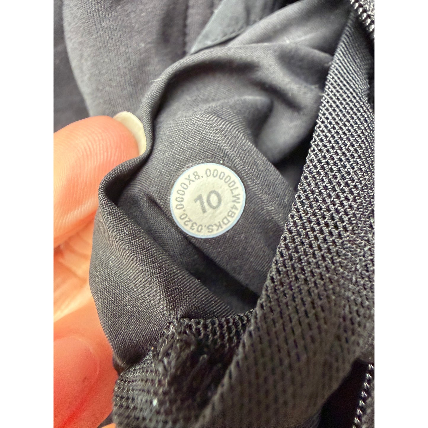 Lululemon Black Hooded Double Zip Insulated Jacket Women's Size 10