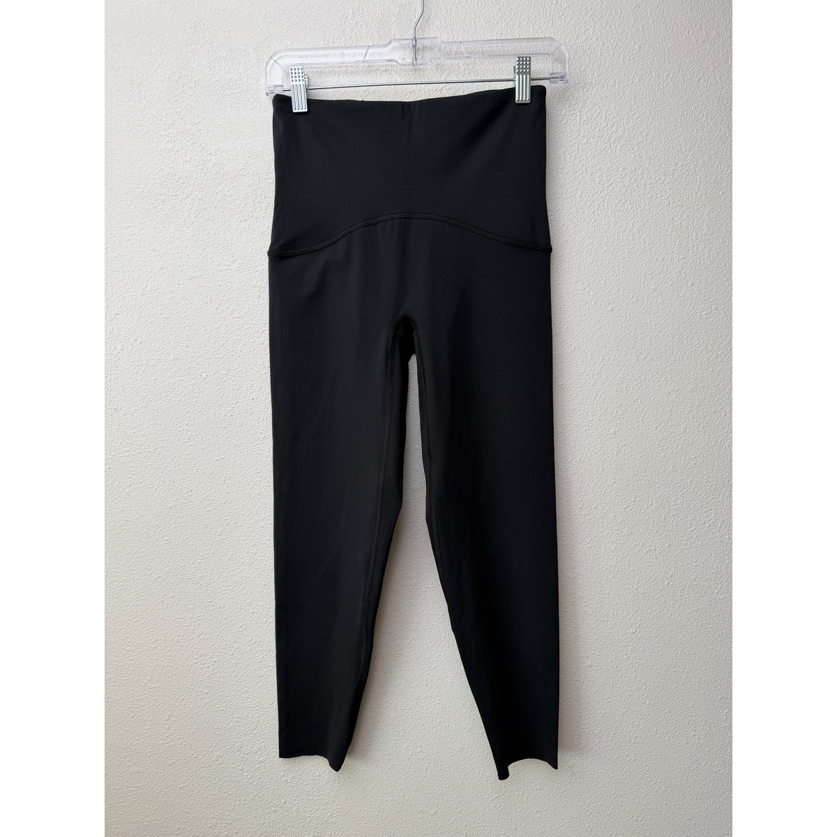 SPANX Black High Waist Cropped Leggings Women M