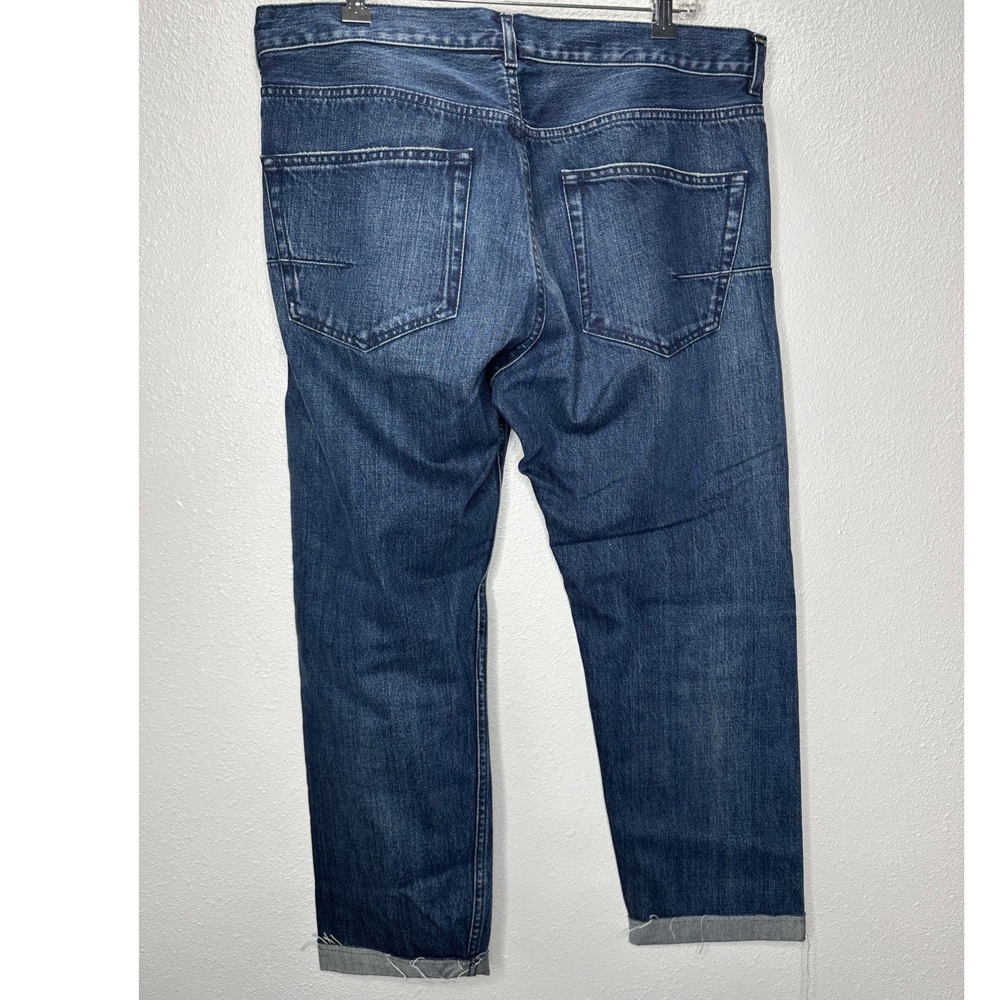 NWOT Christian Dior 01 Medium Wash Button Front Boyfriend Jeans 10