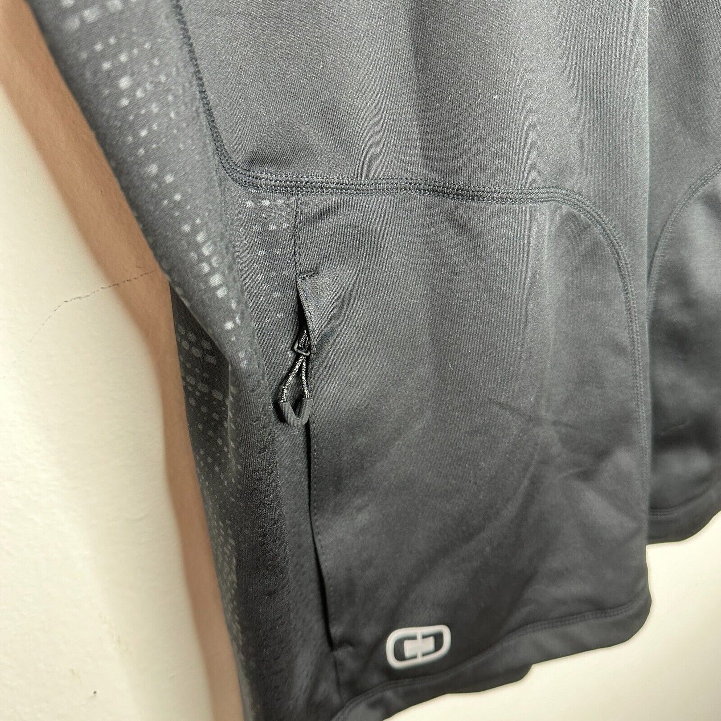 NWT Ogio Men's Black Endurance Fulcrum Running Full Zip Jacket SEIBO Logo M
