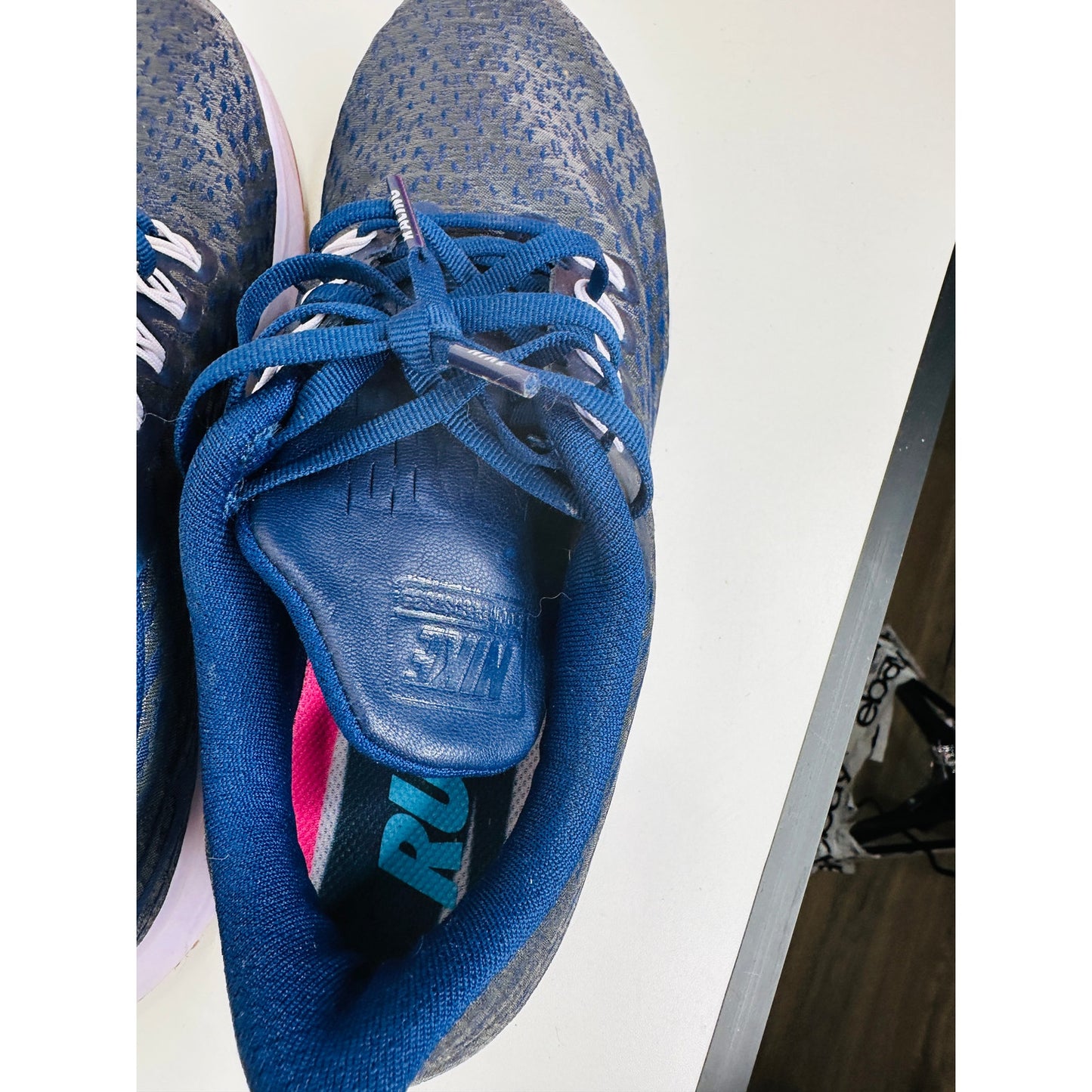 Nike W Air Zoom Pegasus 35 PRM Blue Mesh Running Shoe Sneakers 8